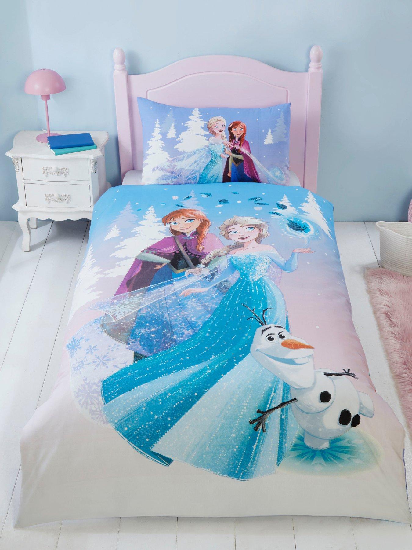Image 1 of 7 of Disney Frozen Magical Single Duvet Cover Set