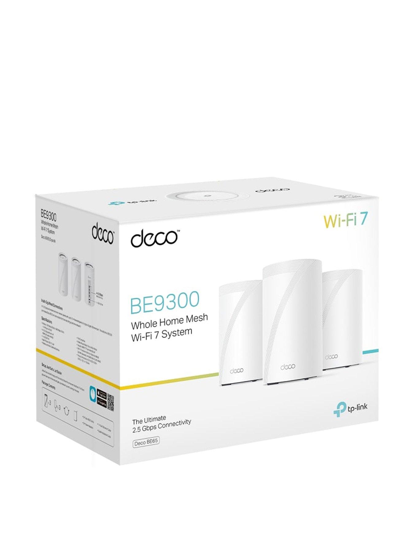 Image 2 of 8 of TP Link TP-Link Deco BE65 3-Pack Wi-Fi 7 Whole Home Wi-Fi Solution