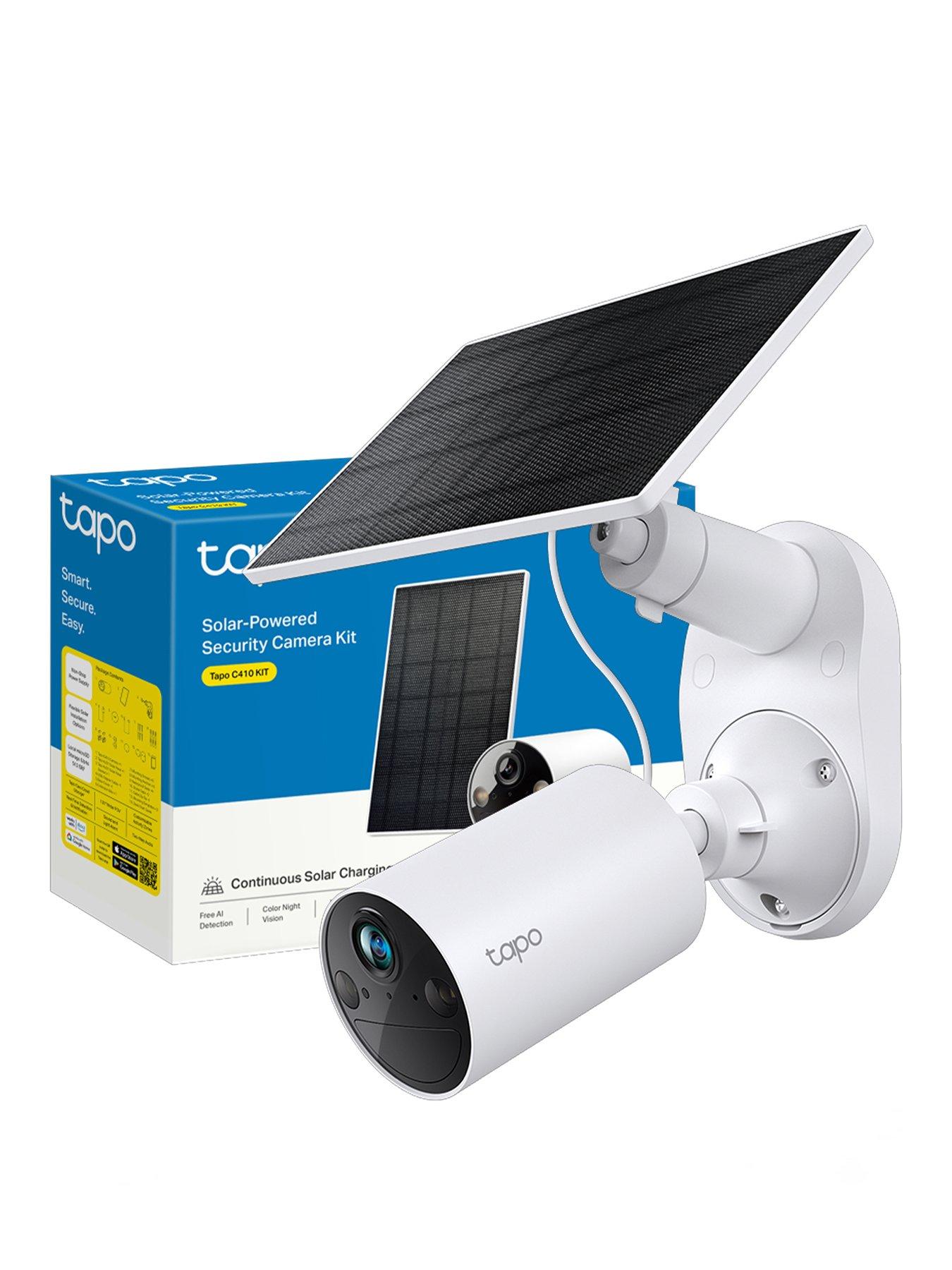 TP Link Tapo C410 KIT 2K 3MP Solarpowered Outdoor Security Camera, Colour Night Vision, No Monthly Fee