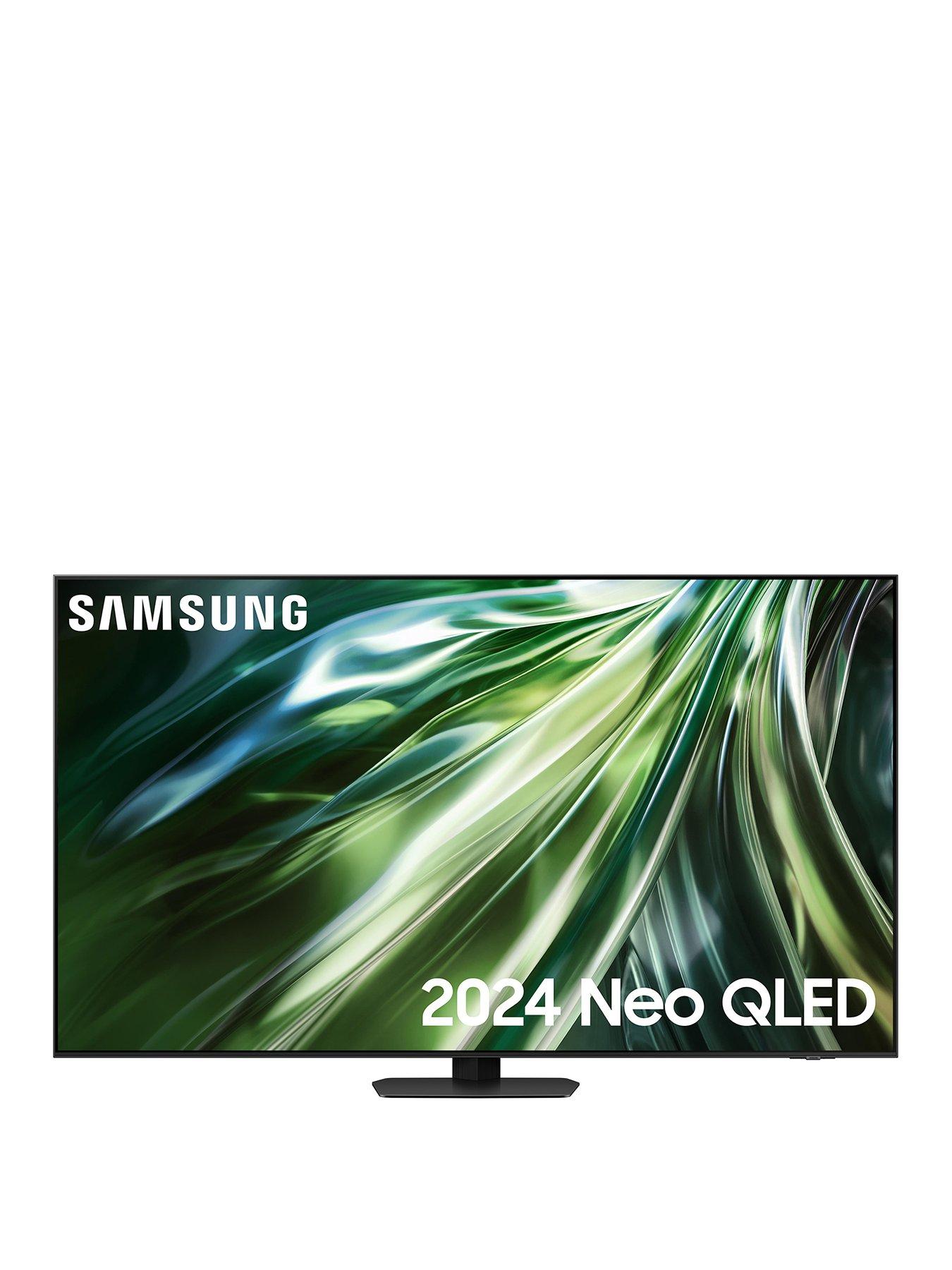 front image of samsung-qn90d-85-inch-neo-qled-4k-mini-led-smart-tv-with-anti-reflection