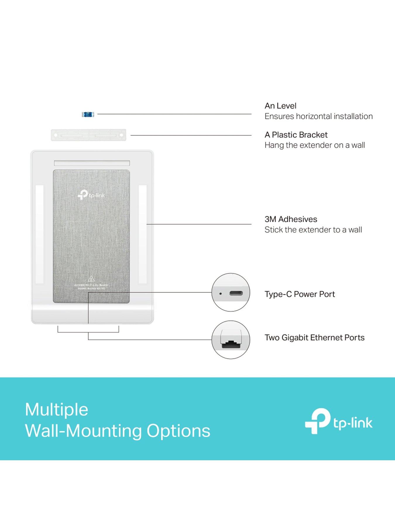 image of tp-link-archer-air-r5-wi-fi-6-dual-band-ultra-slim-router