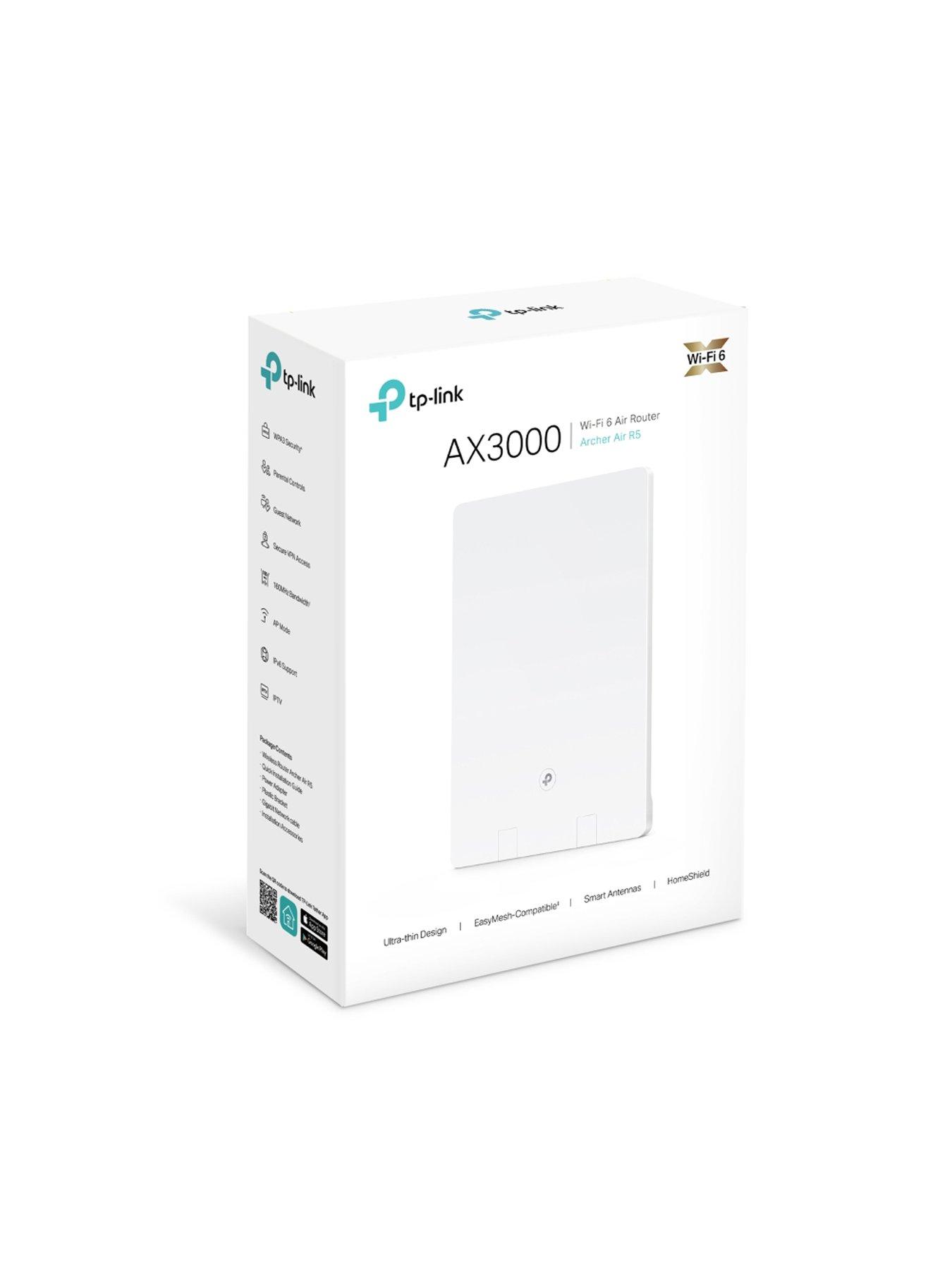  image of tp-link-archer-air-r5-wi-fi-6-dual-band-ultra-slim-router