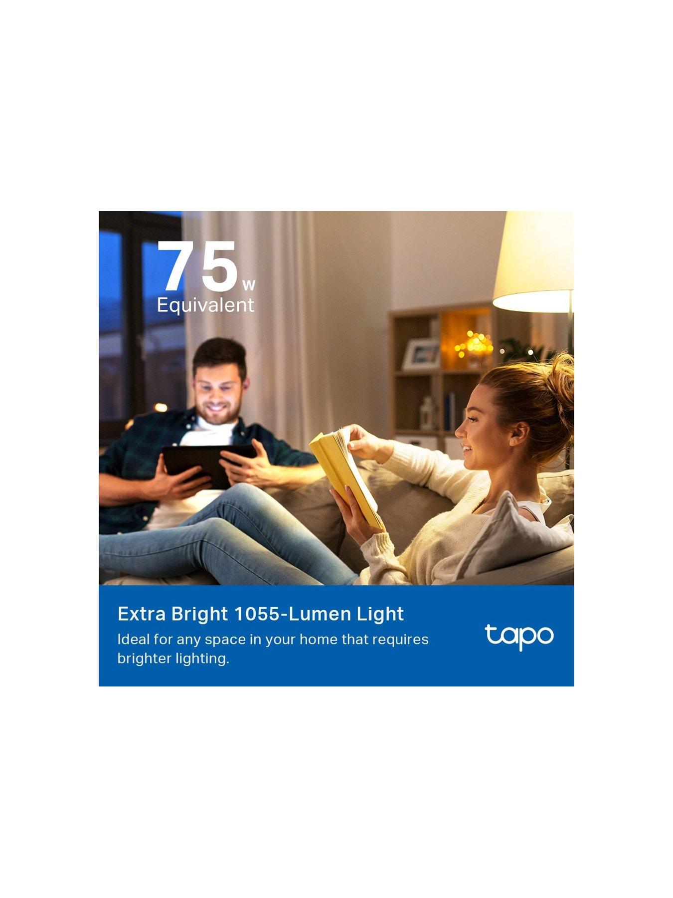  image of tp-link-tp-link-tapo-l535b-matter-compatible-smart-bulb-multi-colour-b27