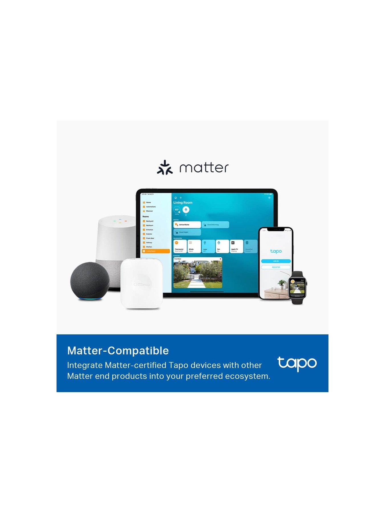  image of tp-link-tp-link-tapo-l535b-matter-compatible-smart-bulb-multi-colour-b27