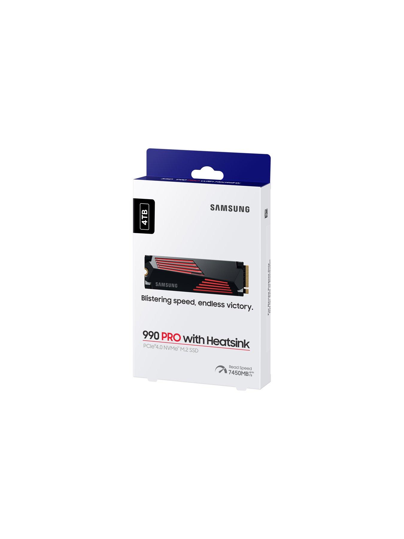 Image 5 of 6 of Samsung 990 Pro 4TB SSD with Heatsink PCIe Gen 4.0 x4, NVMe