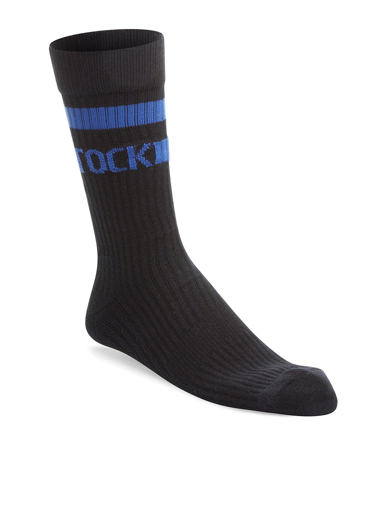  image of birkenstock-cotton-crew-stripe-black