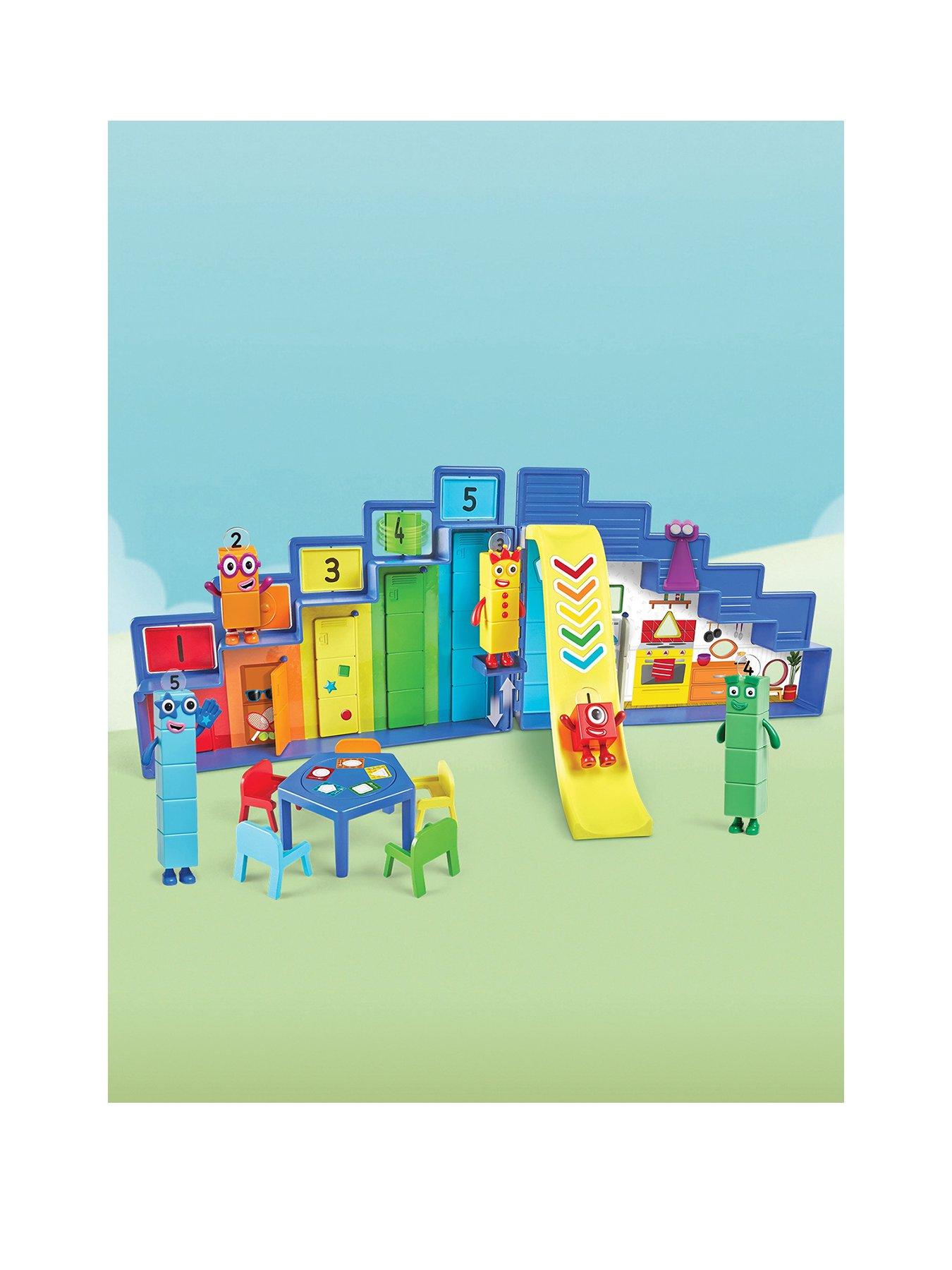 LEARNING RESOURCES Numberblocks Step Squad Mission Headquarters and Friends One to Five Bundle