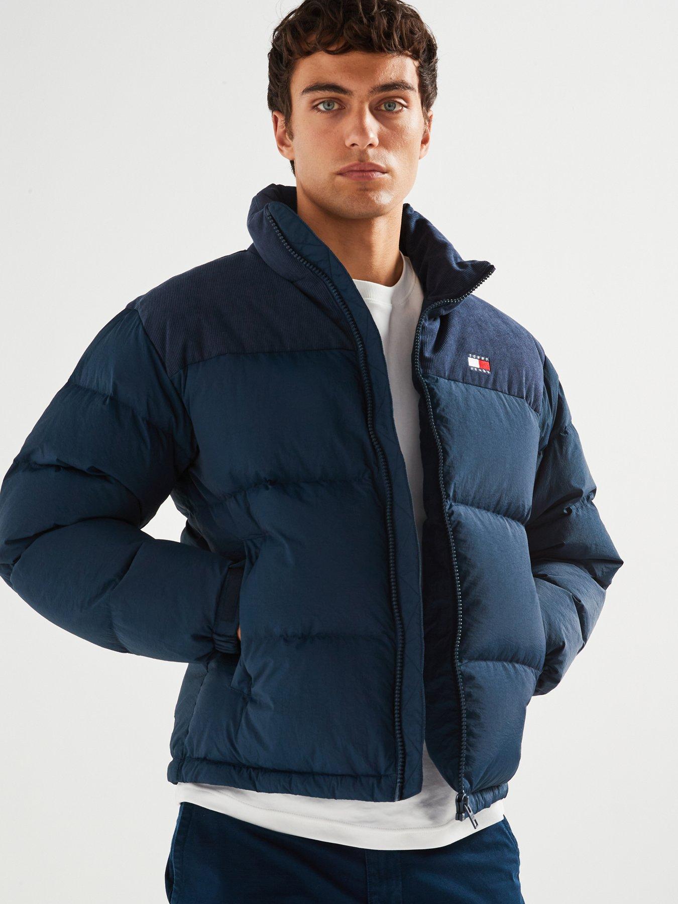 Tommy jeans cord padded jacket sales