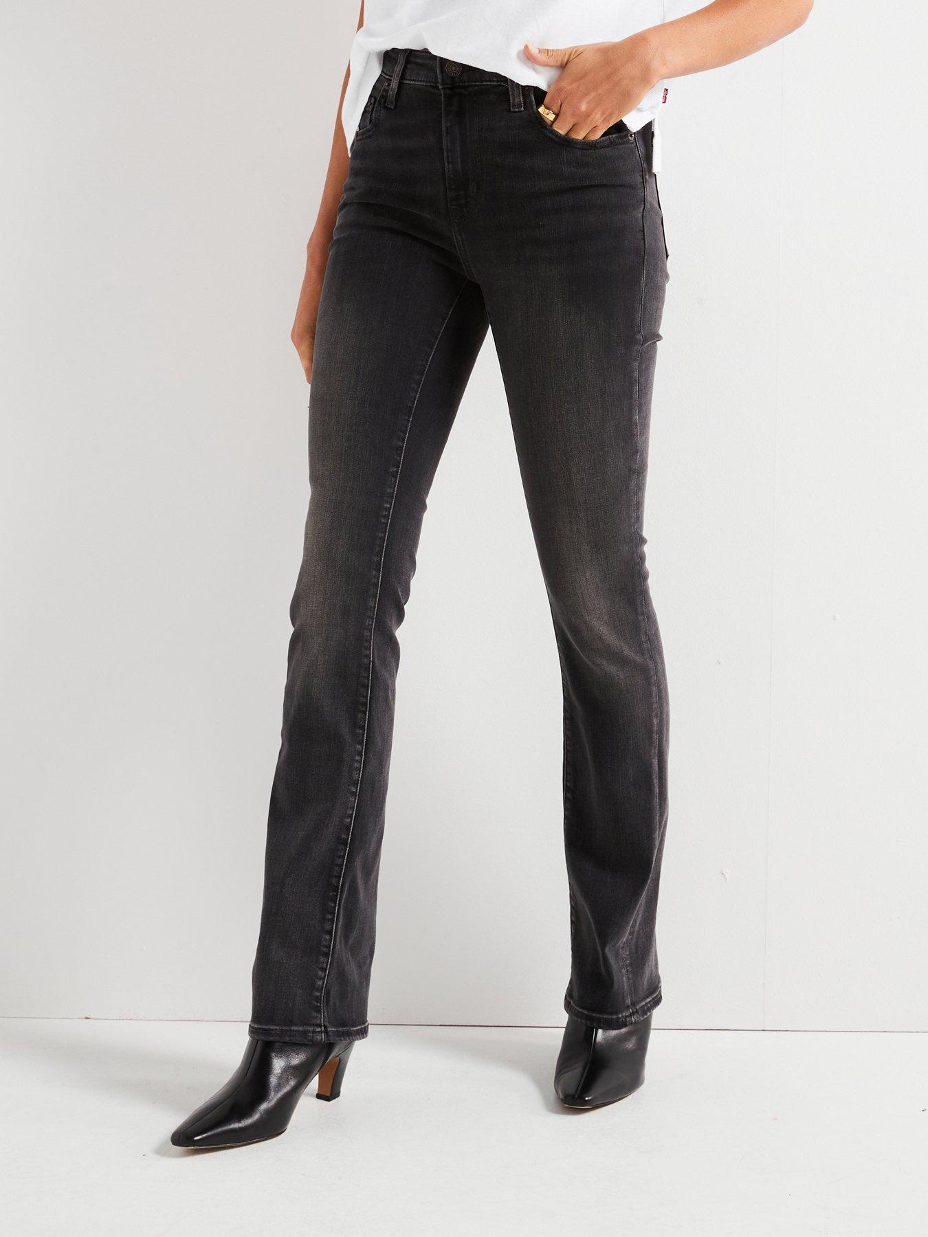 undefined 501 90'S Straight Leg Jeans - Black