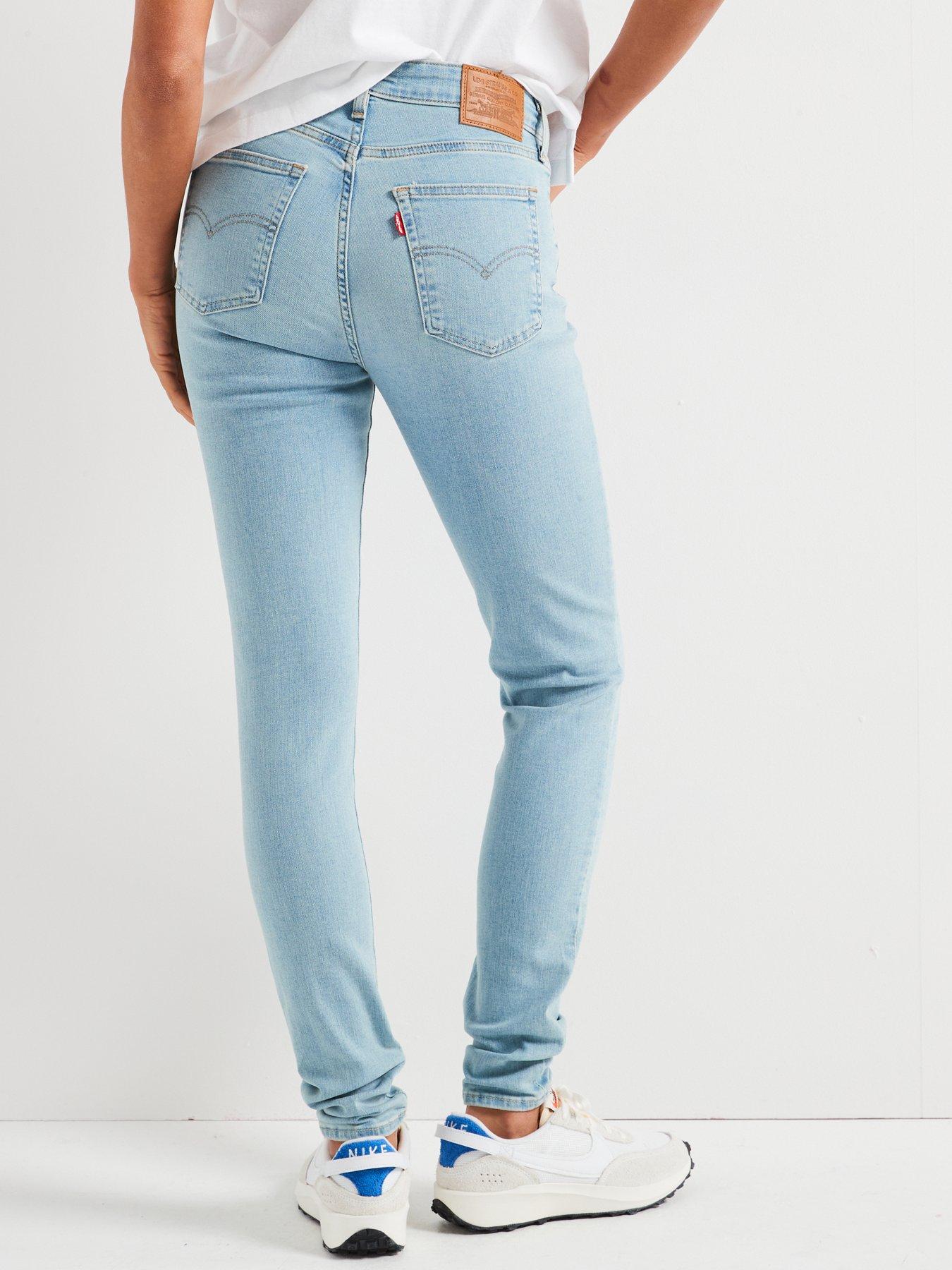 Image 2 of 6 of Levi's 721 High Rise Skinny Jeans - Blue