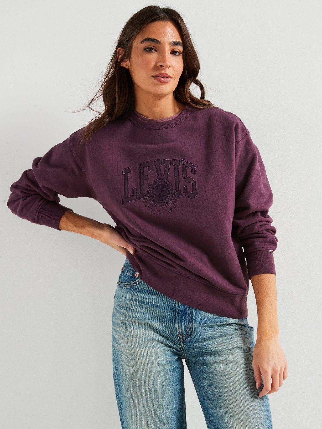 undefined Graphic Heritage Sweatshirt - Plum Perfect - Purple