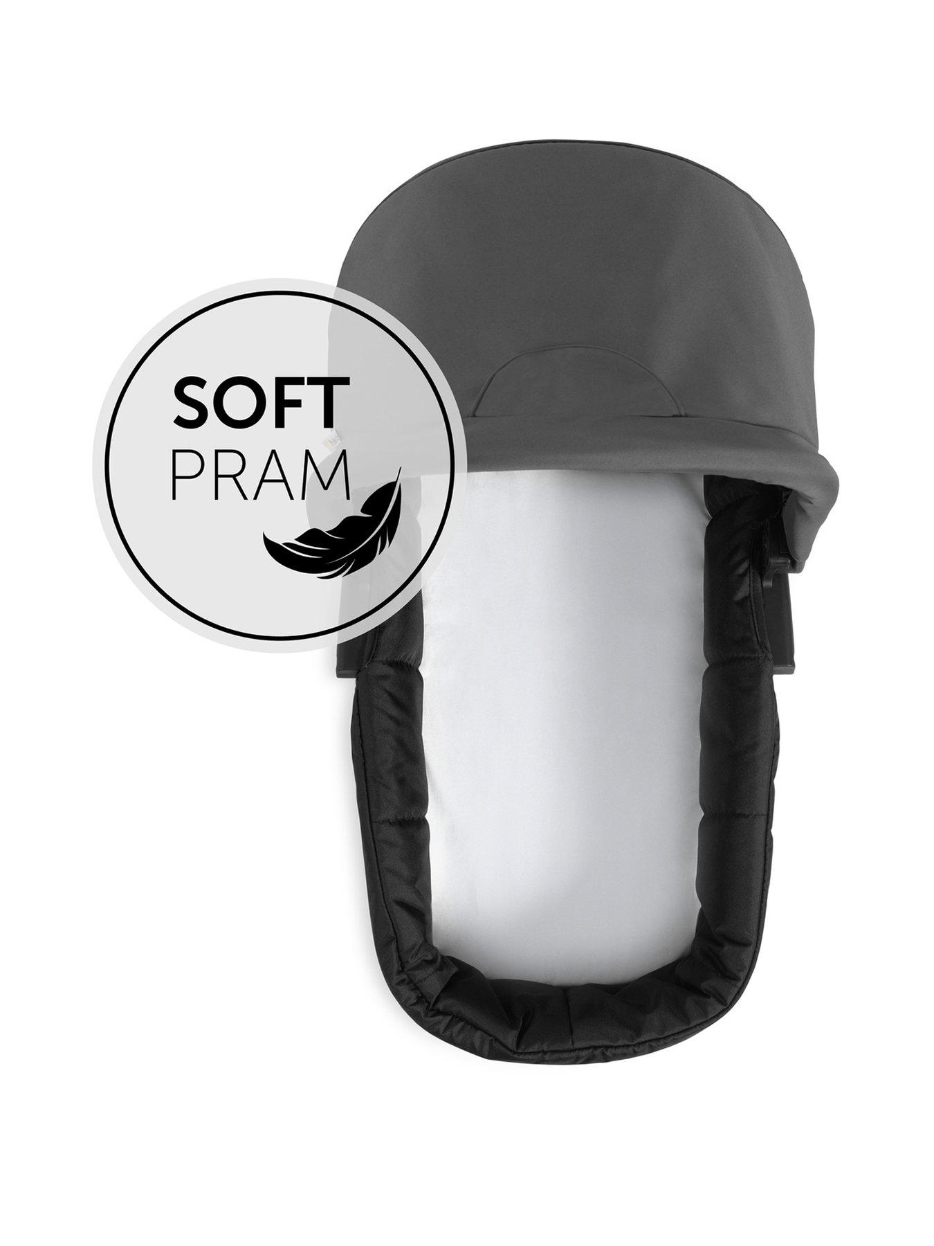 Image 3 of 8 of Hauck Rapid 4 Trioset Travel System - Grey