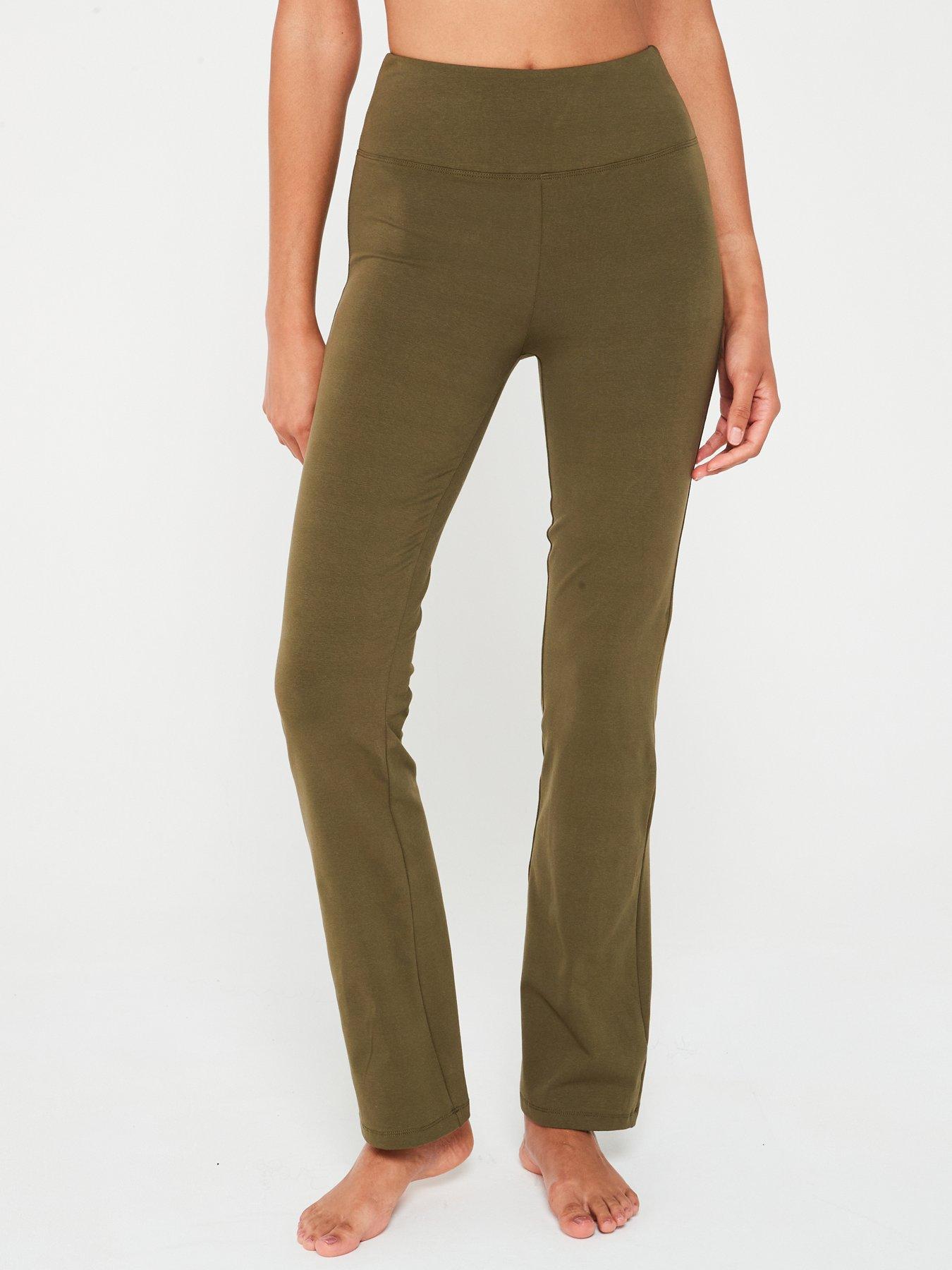  image of everyday-yoga-pant-dark-green
