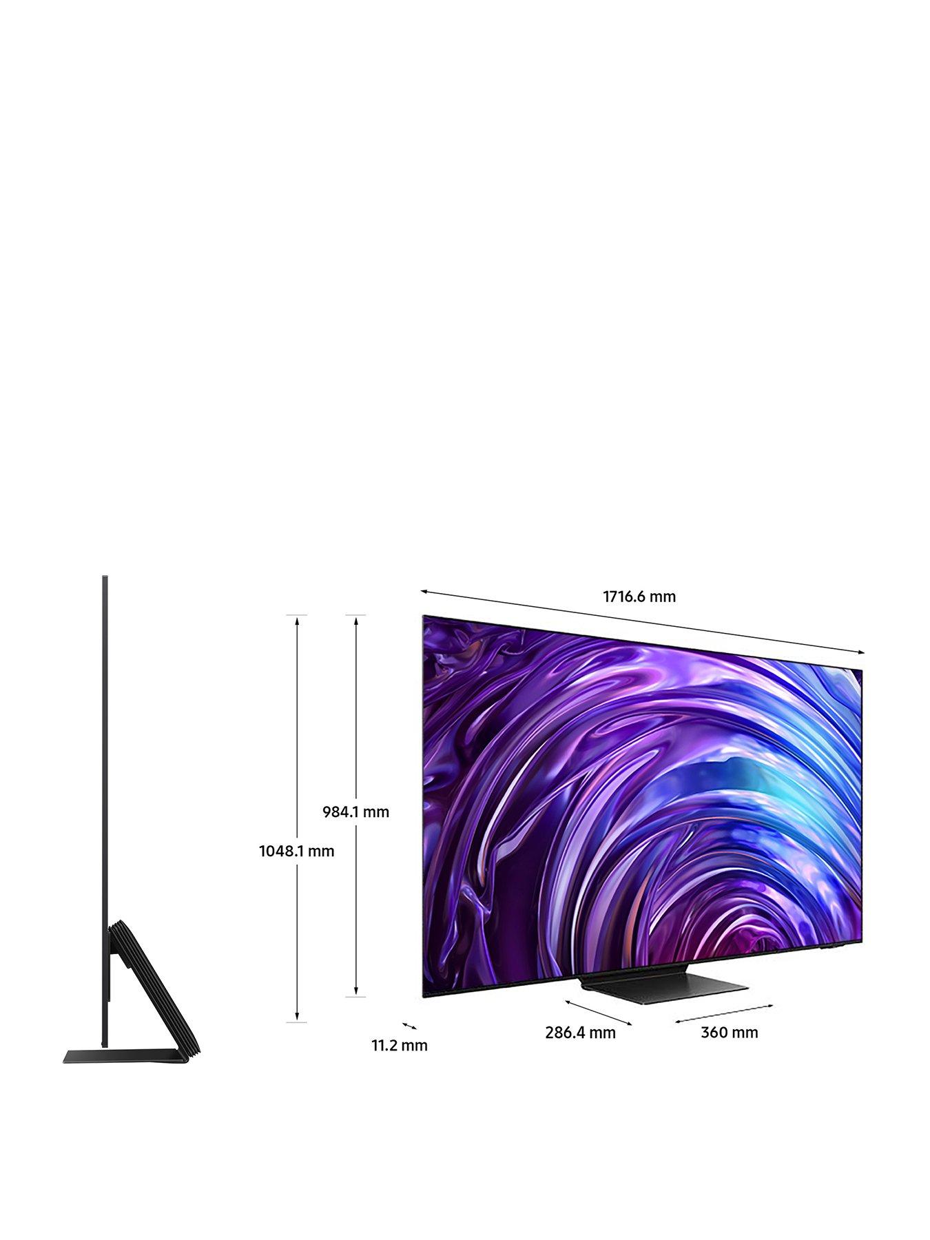  image of samsung-s95d-77-inch-oled-glare-free-4k-smart-tv-with-infinity-one-design