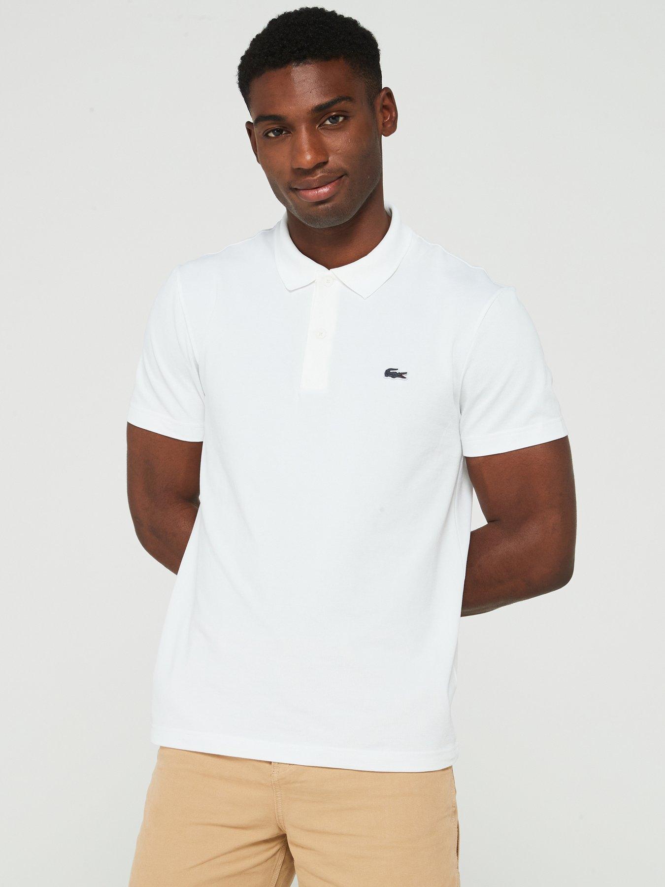 undefined Regular Fit Cotton Ottoman Polo Shirt - White