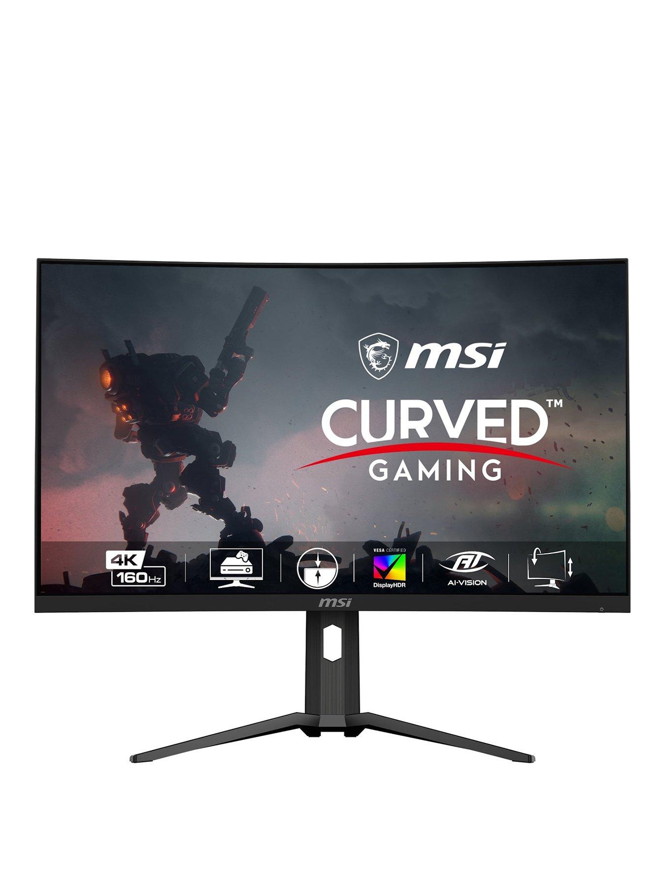  image of msi-mag-321cup-315-inch-4k-uhd-160hz-amd-freesync-premium-curved-gaming-monitor