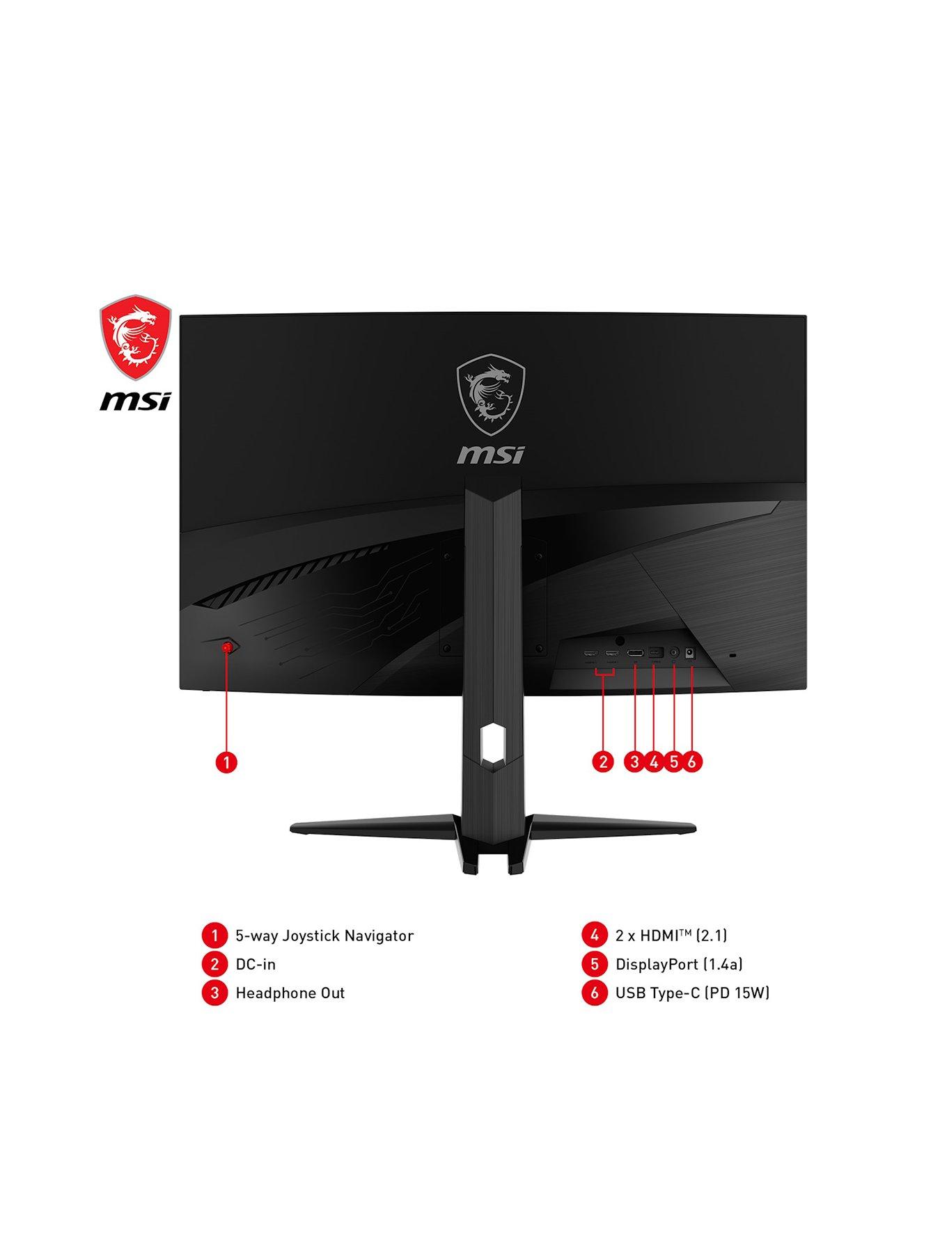  image of msi-mag-321cup-315-inch-4k-uhd-160hz-amd-freesync-premium-curved-gaming-monitor