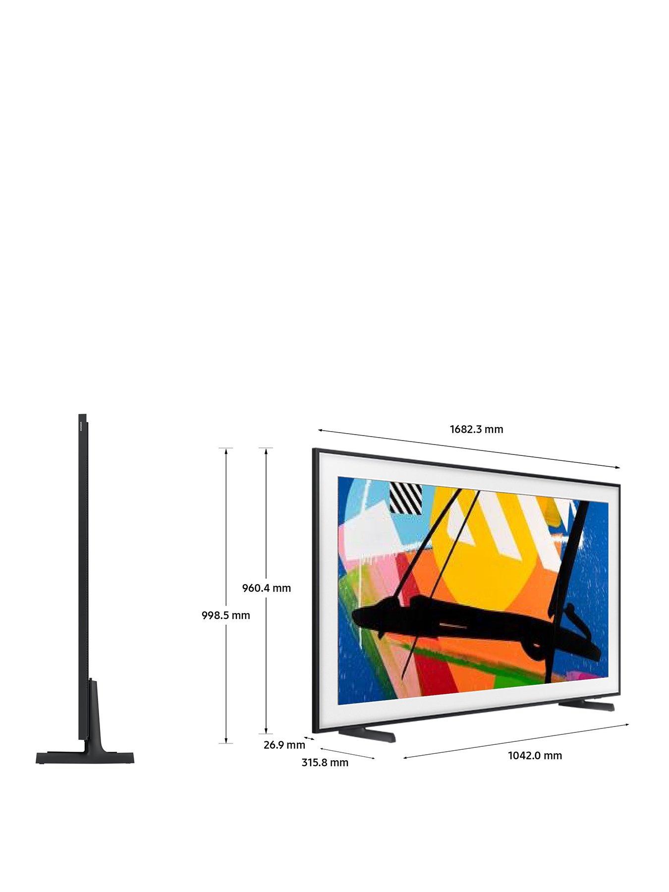 Image 2 of 7 of Samsung The Frame, 75 inch, QLED, Matte Display with Dolby Atmos