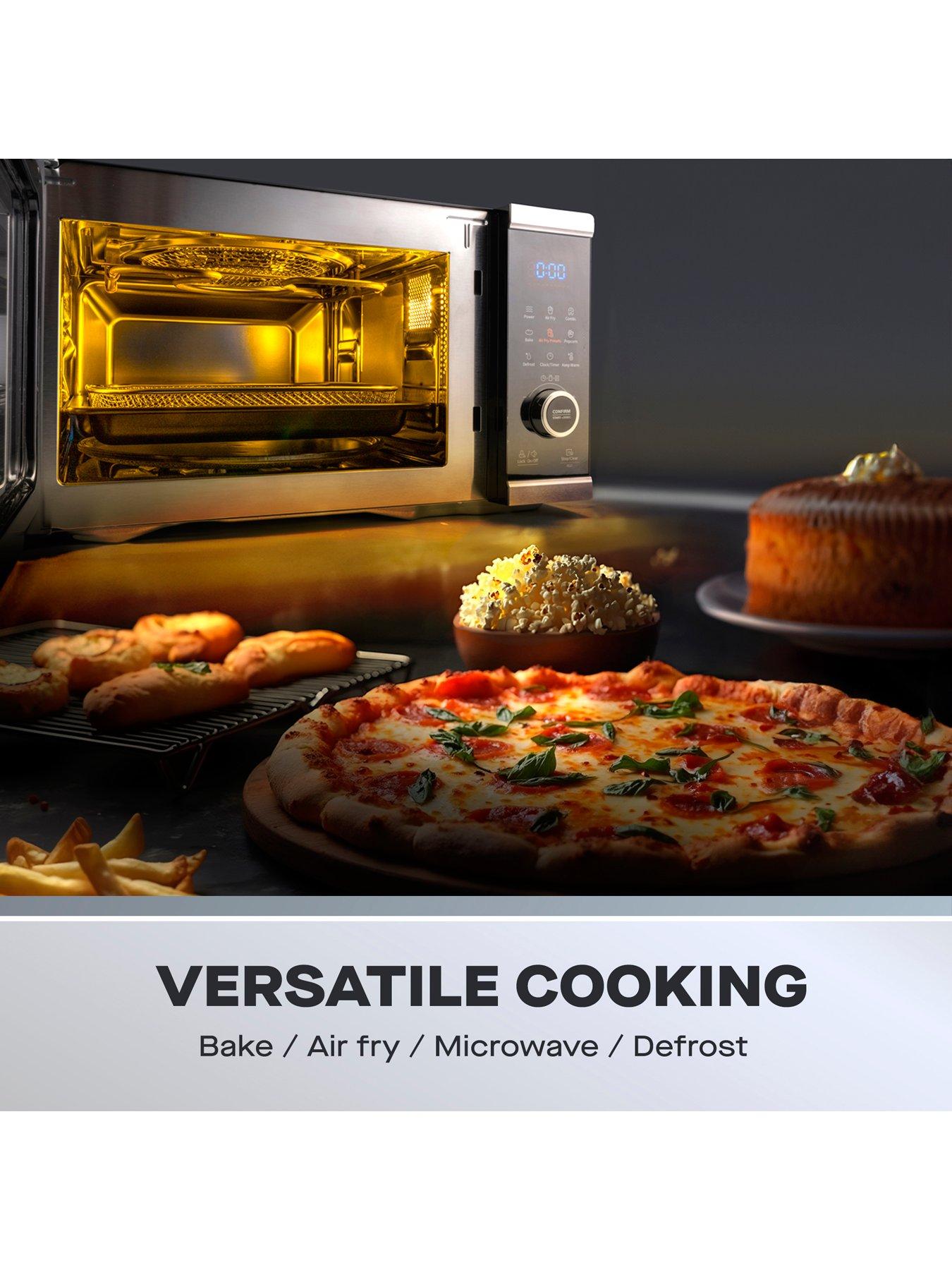  image of daewoo-26-litre-air-fryer-microwave