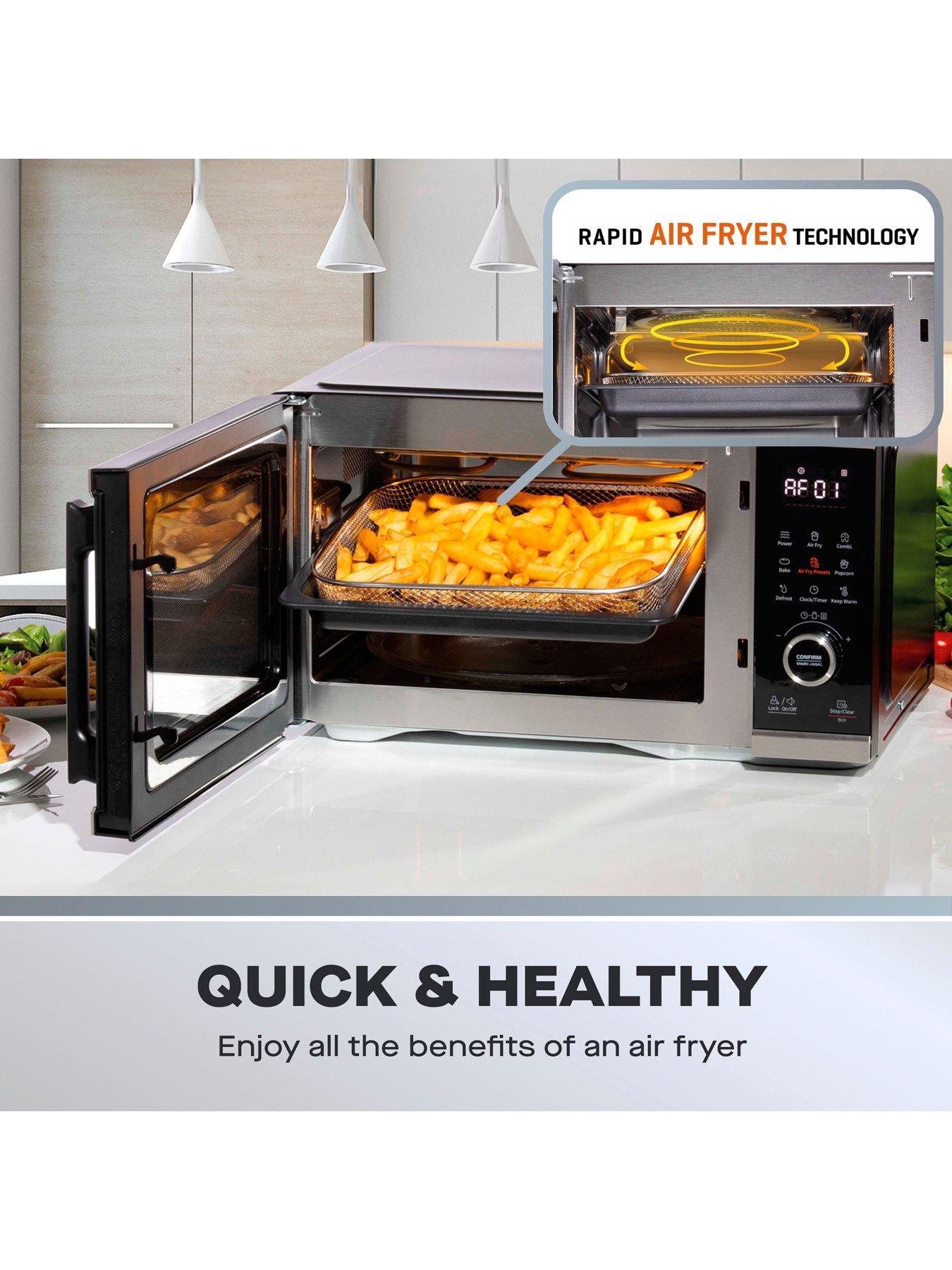  image of daewoo-26-litre-air-fryer-microwave