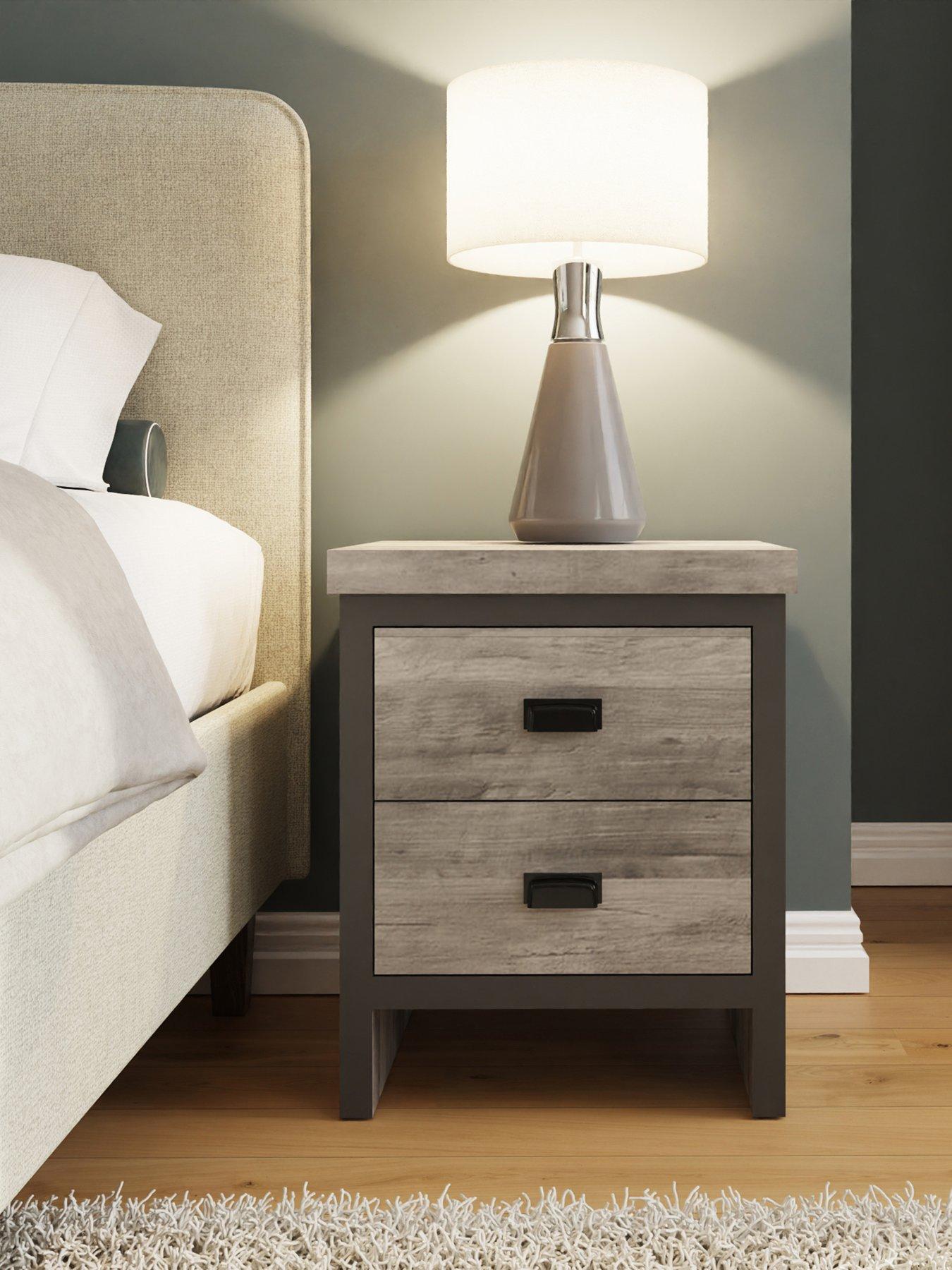 Image 1 of 4 of GFW Boston 2 Drawer Bedside Chest