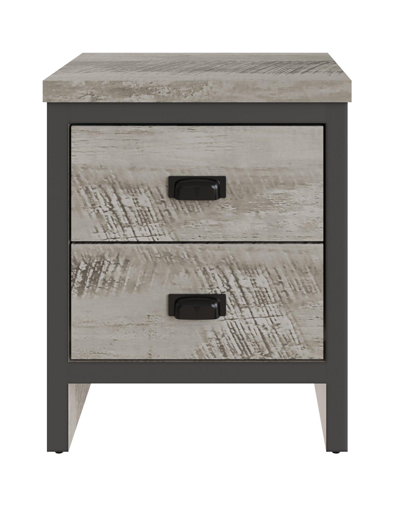  image of gfw-boston-2-drawer-bedside-chest