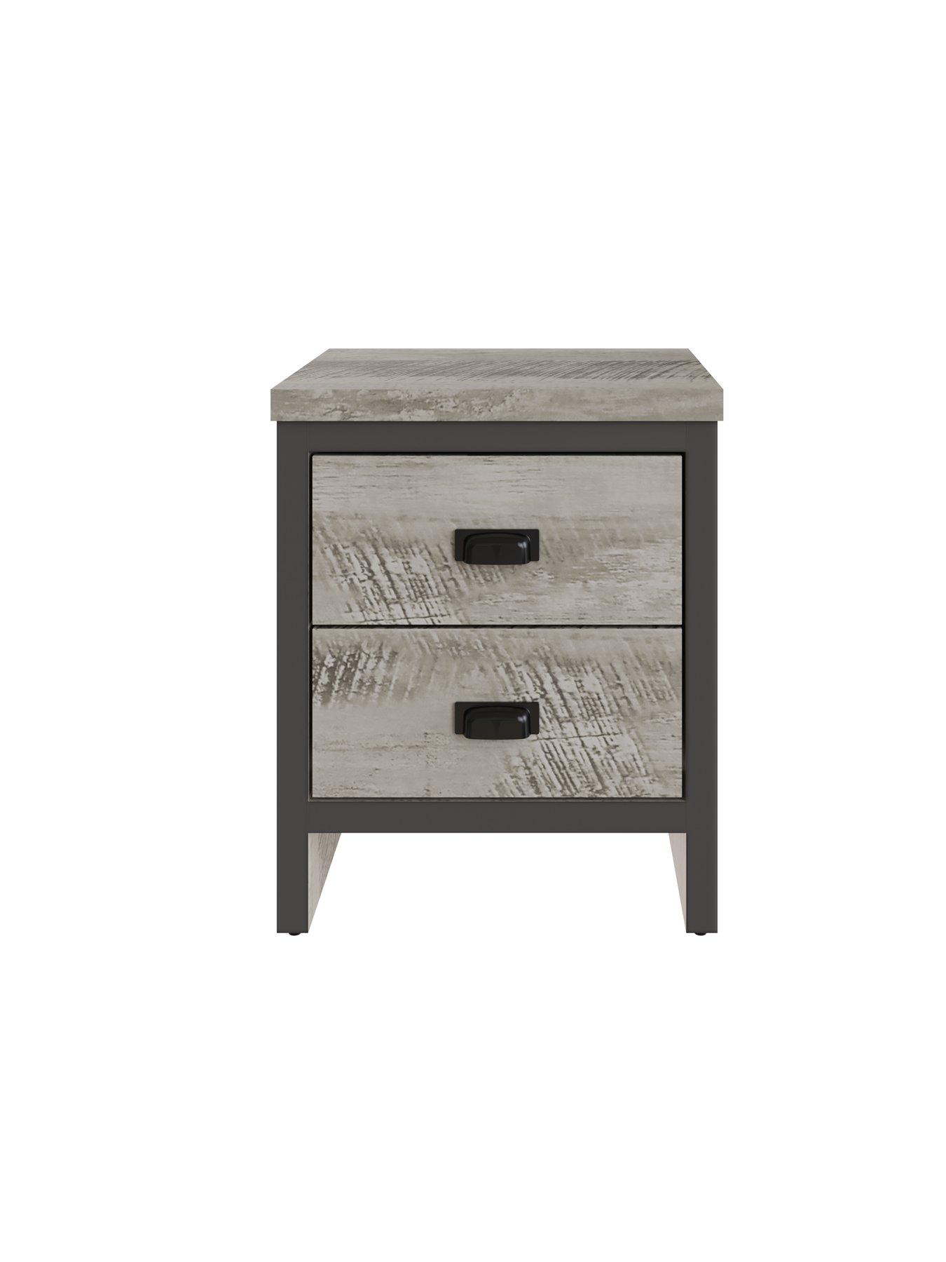  image of gfw-boston-2-drawer-bedside-chest-pack-of-2