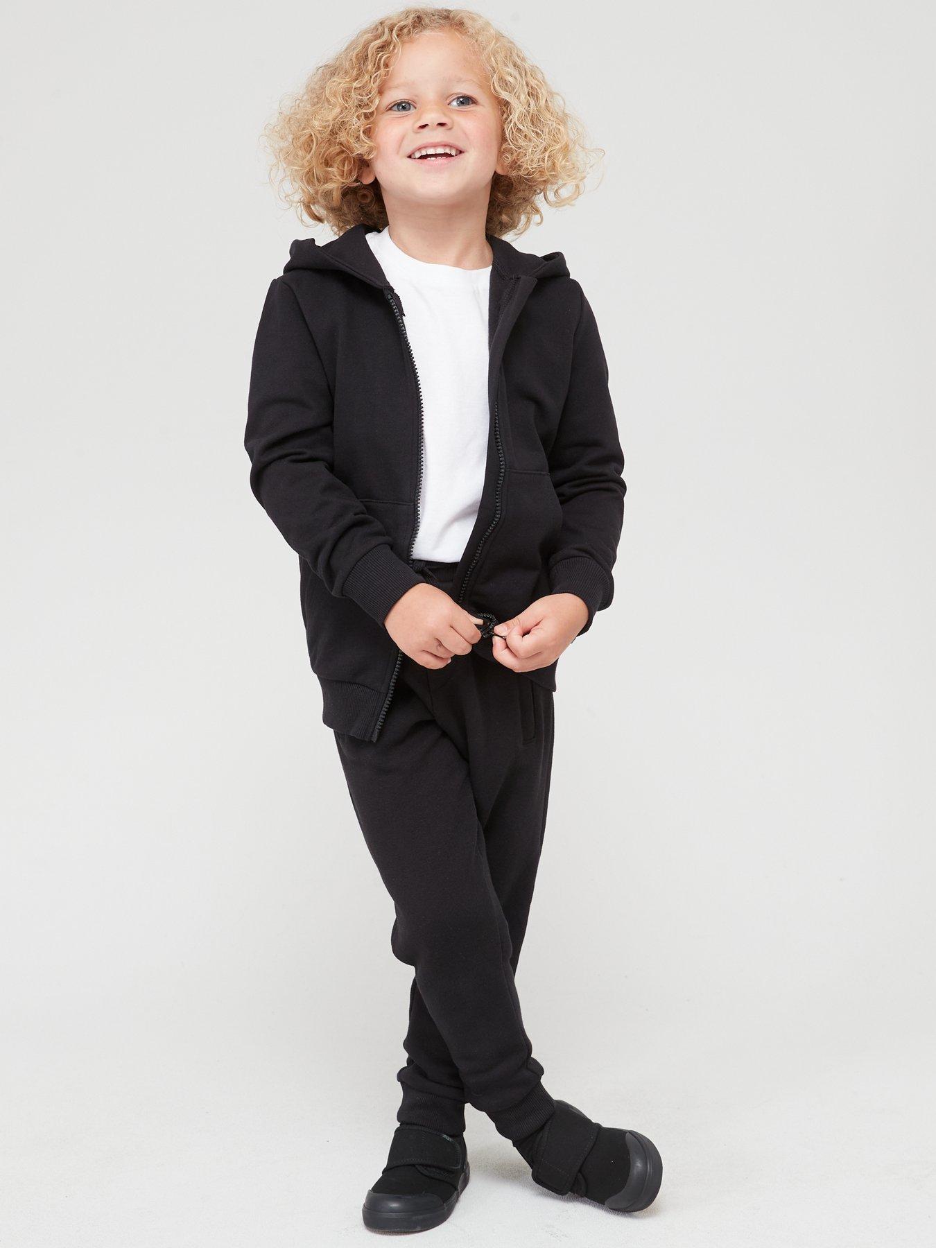 Boys Charcoal Everyday Joggers by Meripex