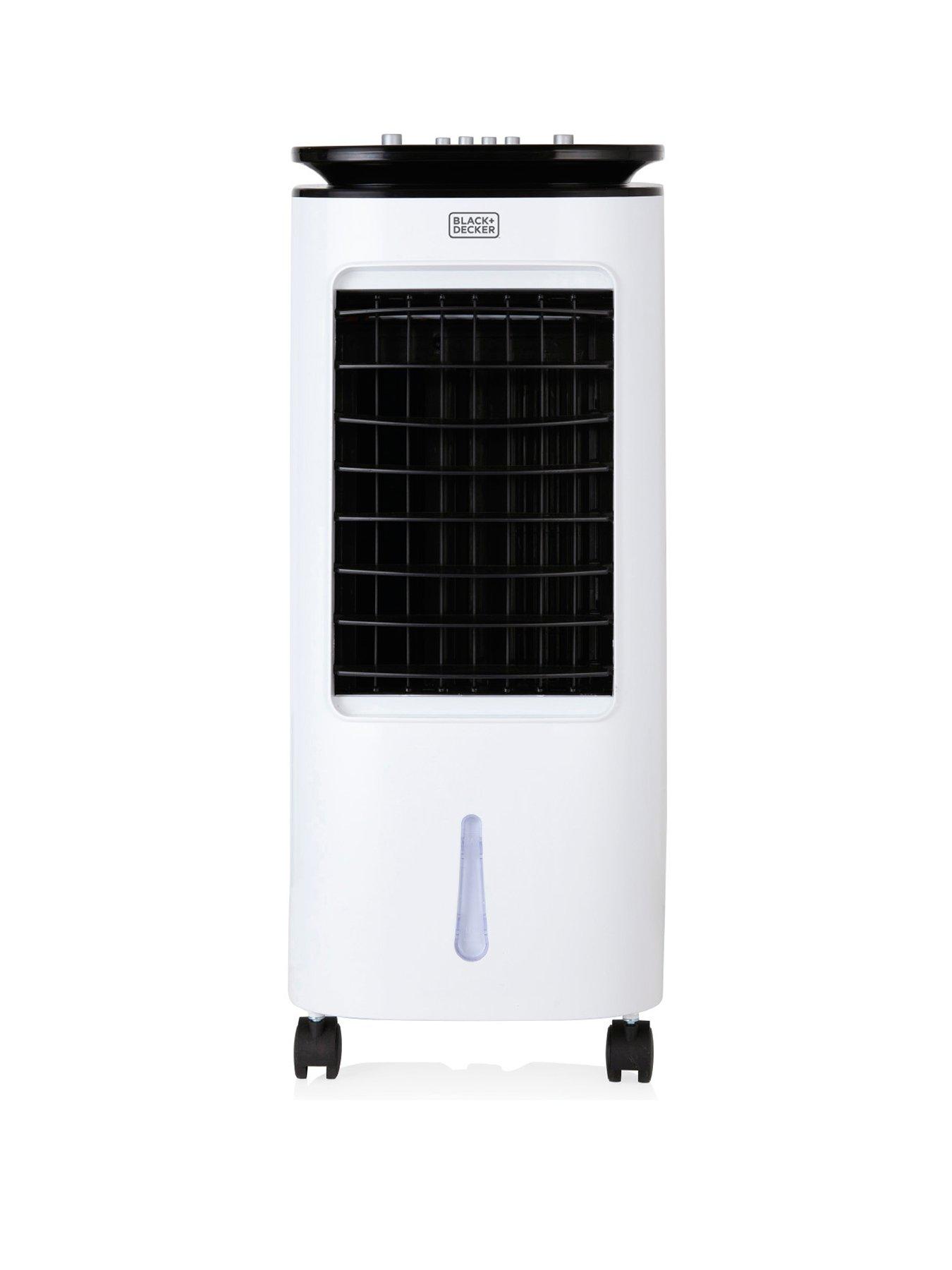 black-decker-bxac65001gb-portable-2-in-1-air-cooler-with-3-speeds-copper-motor-technology-65w-7l-white