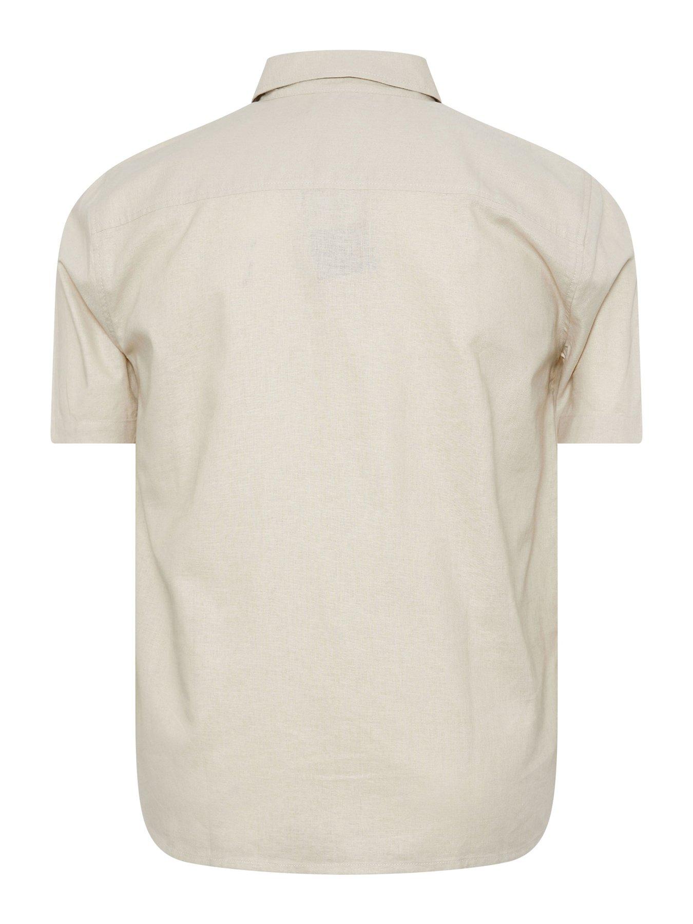  image of badrhino-bad-rhino-premium-short-sleeve-linen-shirt