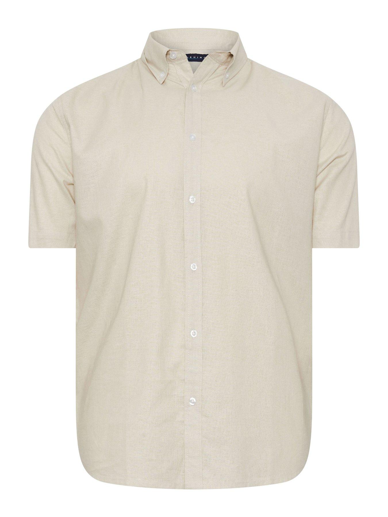  image of badrhino-bad-rhino-premium-short-sleeve-linen-shirt
