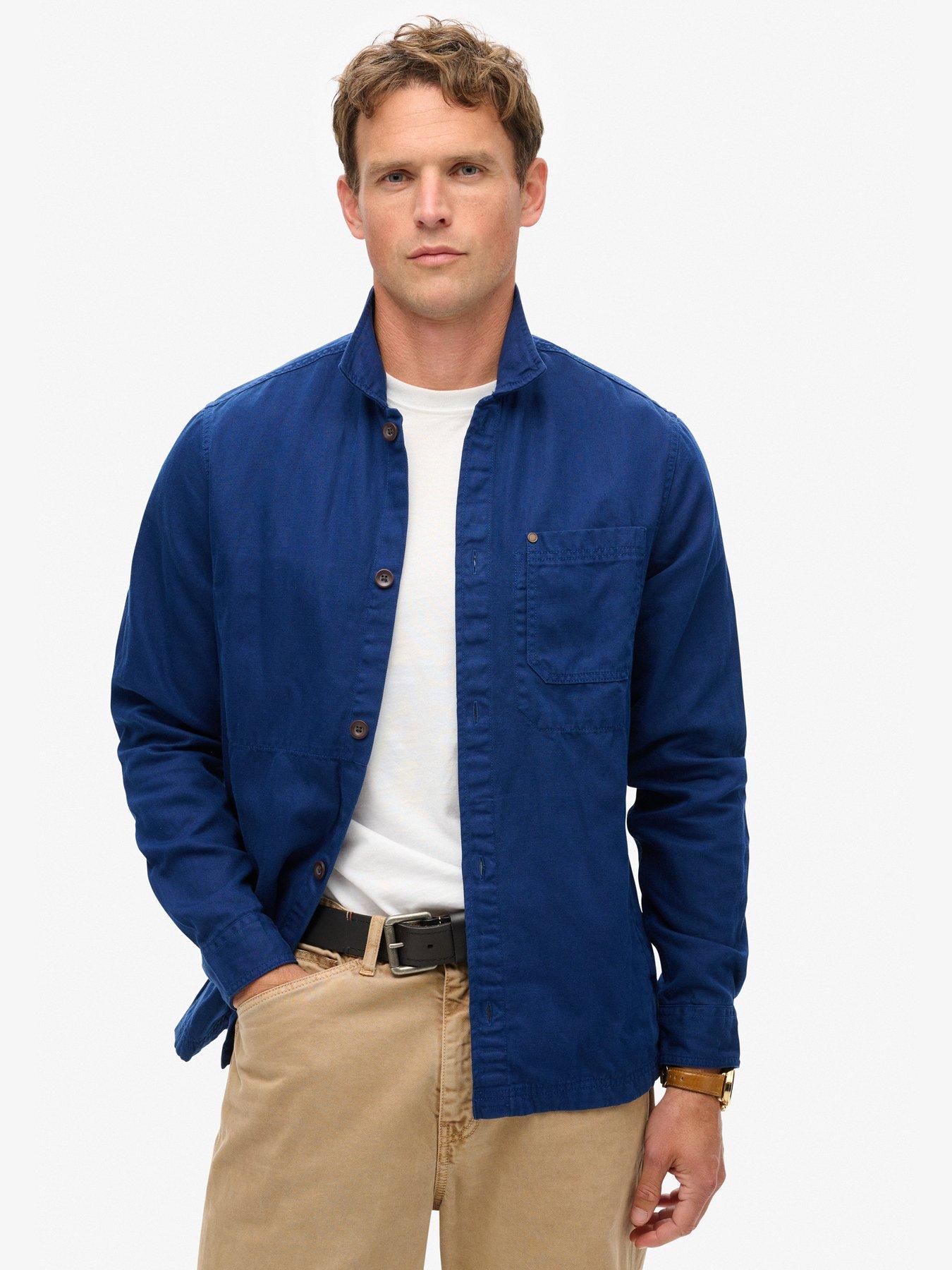 superdry-merchant-linen-blend-overshirt-navy