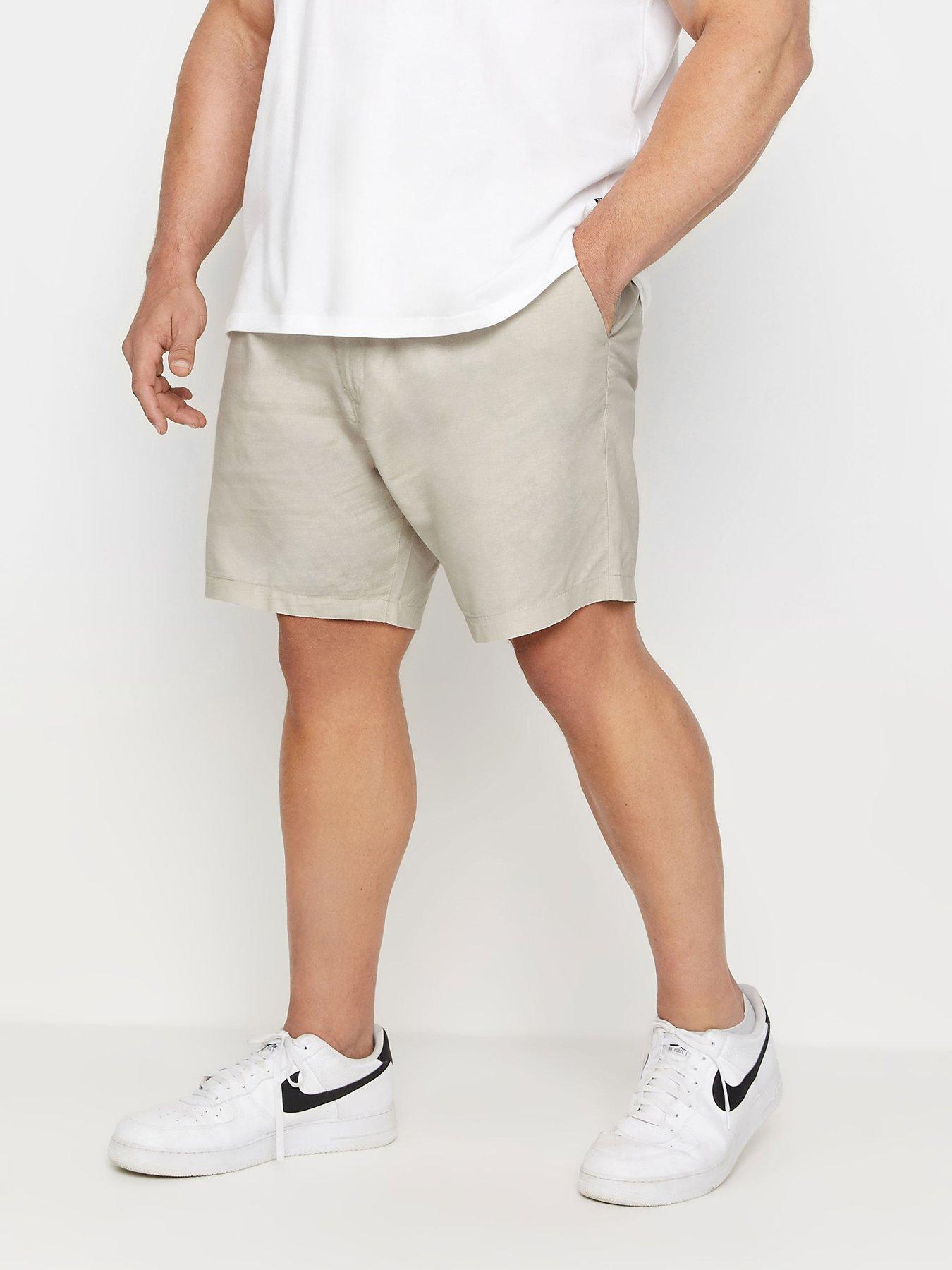 BadRhino Bad Rhino Premium Linen Shorts | littlewoods.com