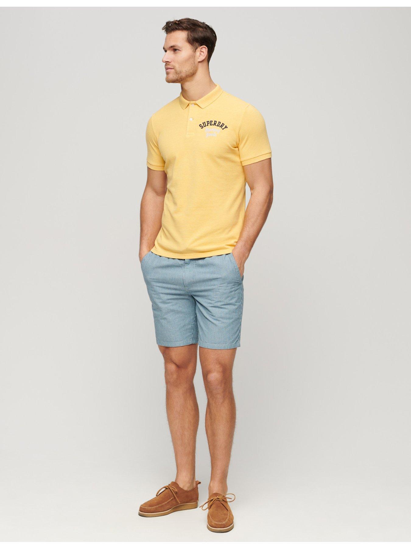  image of superdry-stripe-bermuda-shorts-blue