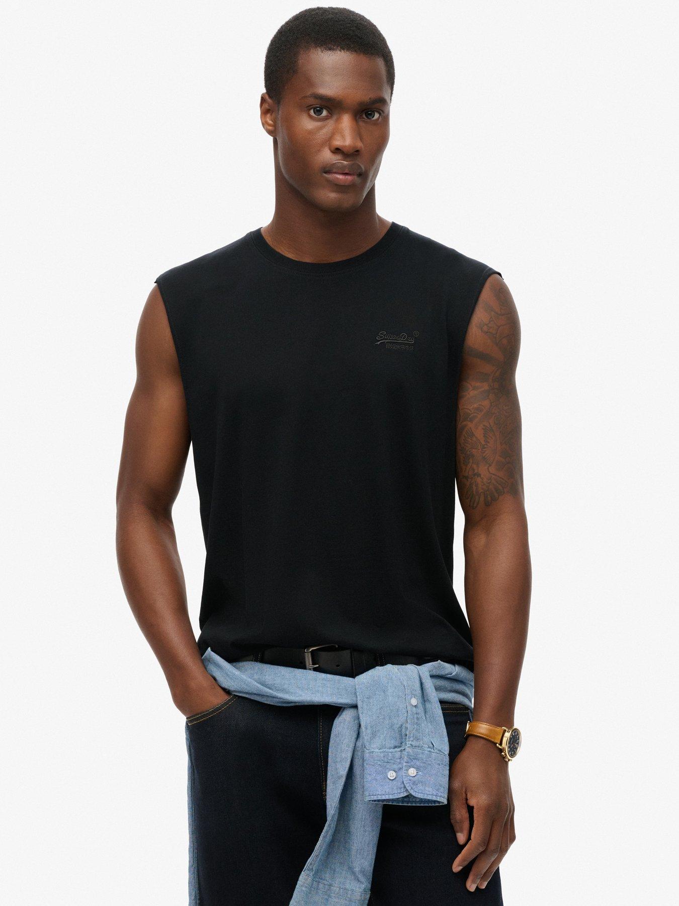 undefined Essential Logo Vest - Black