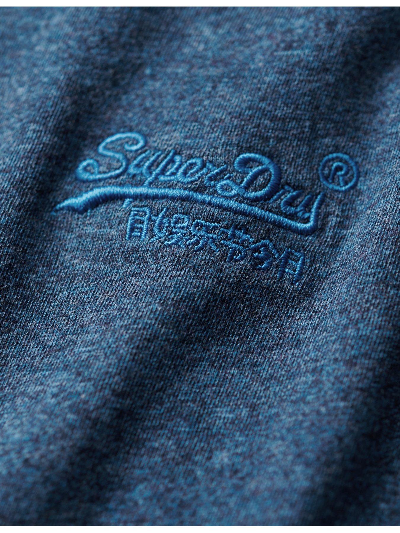  image of superdry-essential-logo-vest-blue