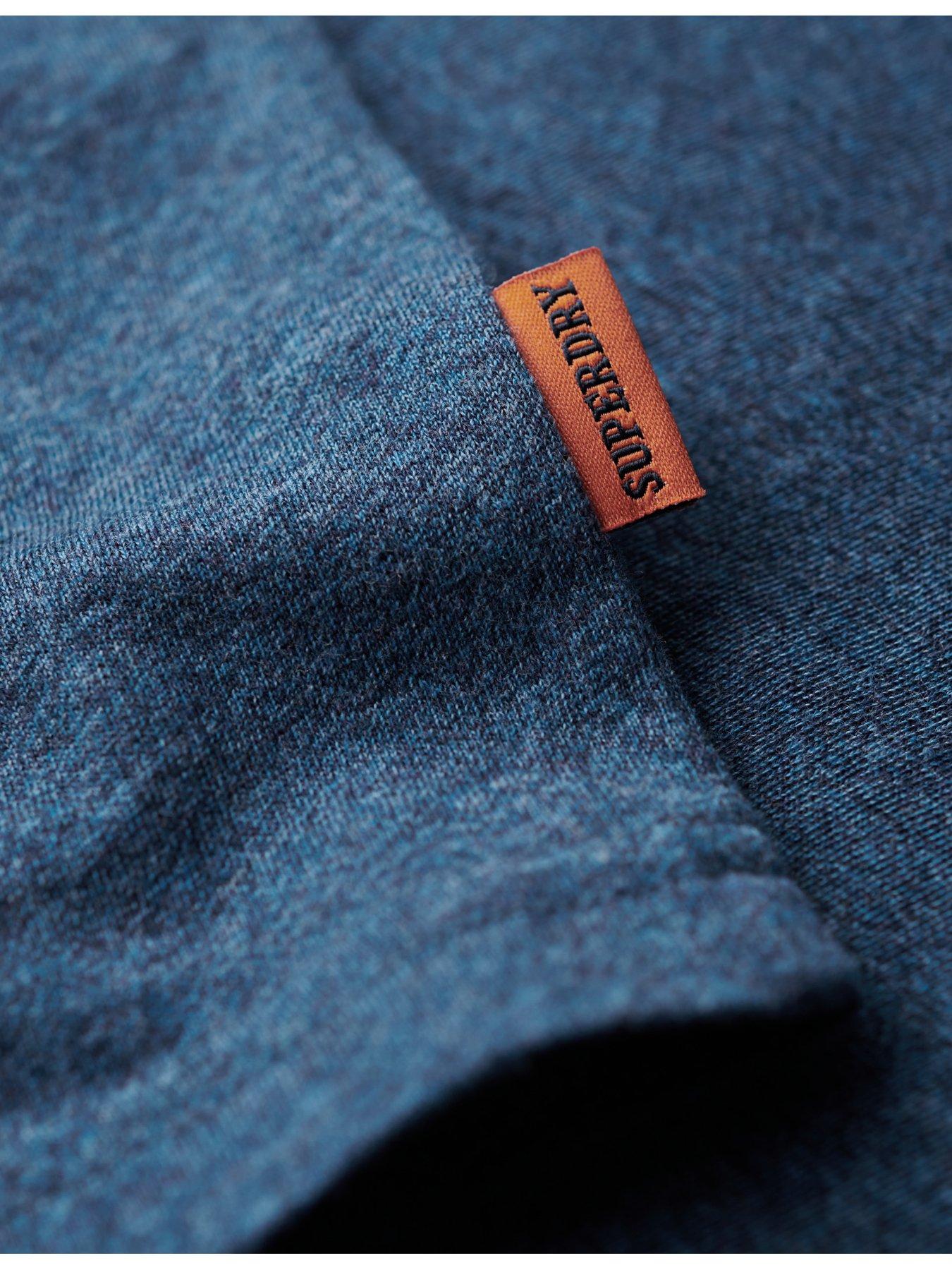  image of superdry-essential-logo-vest-blue