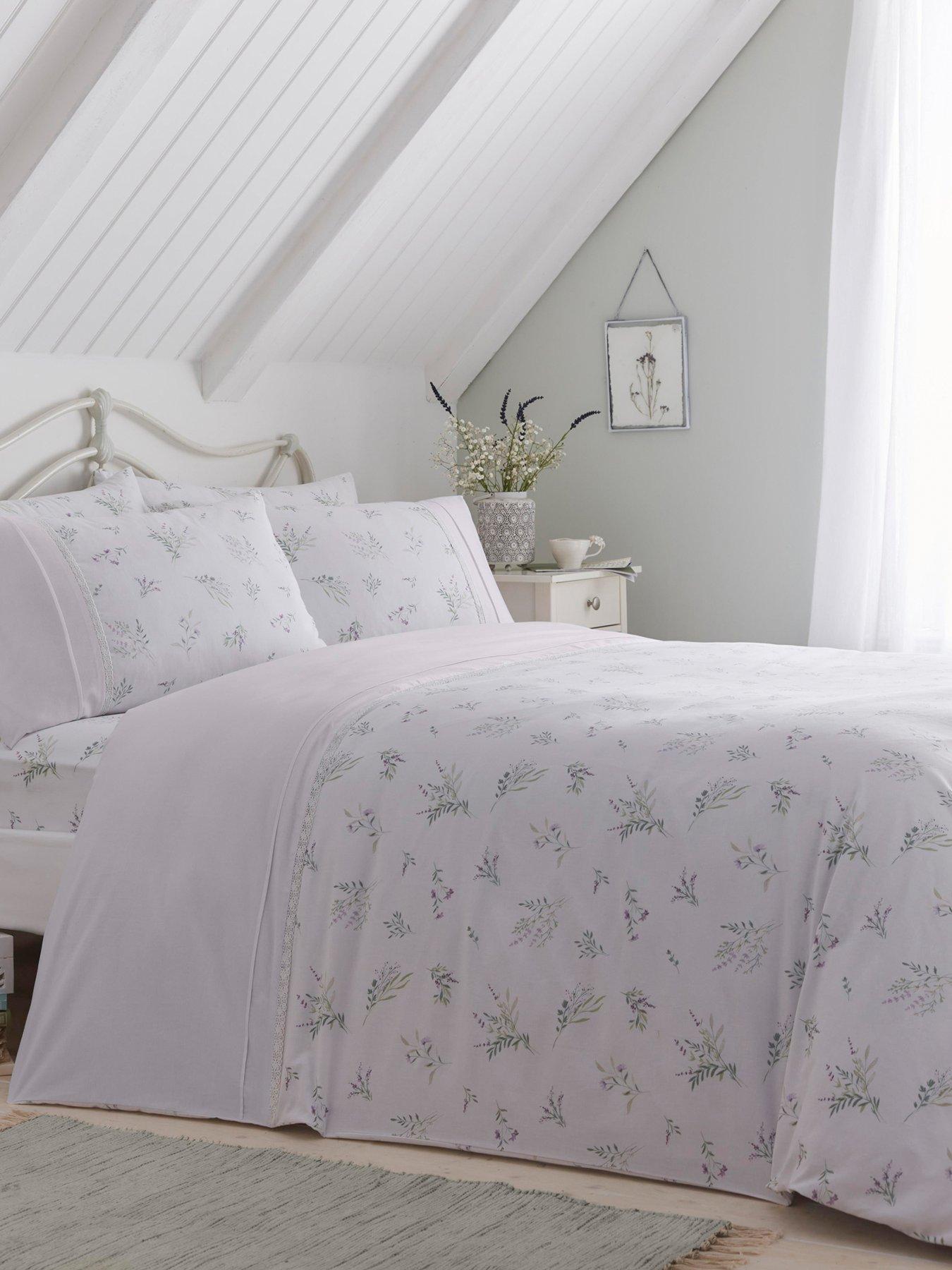 Dreams & Drapes Chloe Lilac Duvet Cover Set