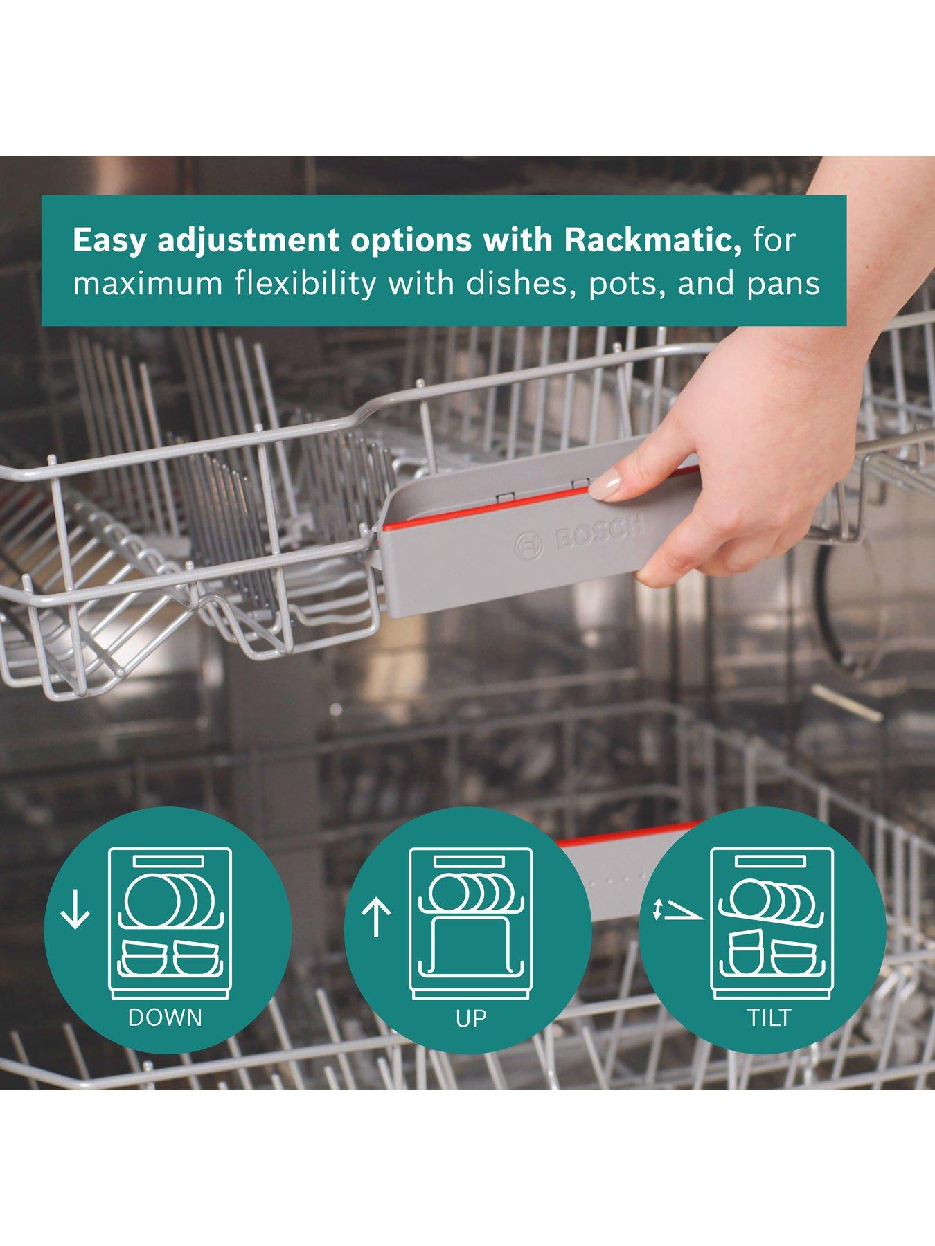 Image 6 of 8 of Bosch Series 2 SMS2HVW67G Fullsize, 14-Place Setting Freestanding Dishwasher - 6 programmes, Vario baskets, Vario Drawer, 5 options, 46dB, 9L - White