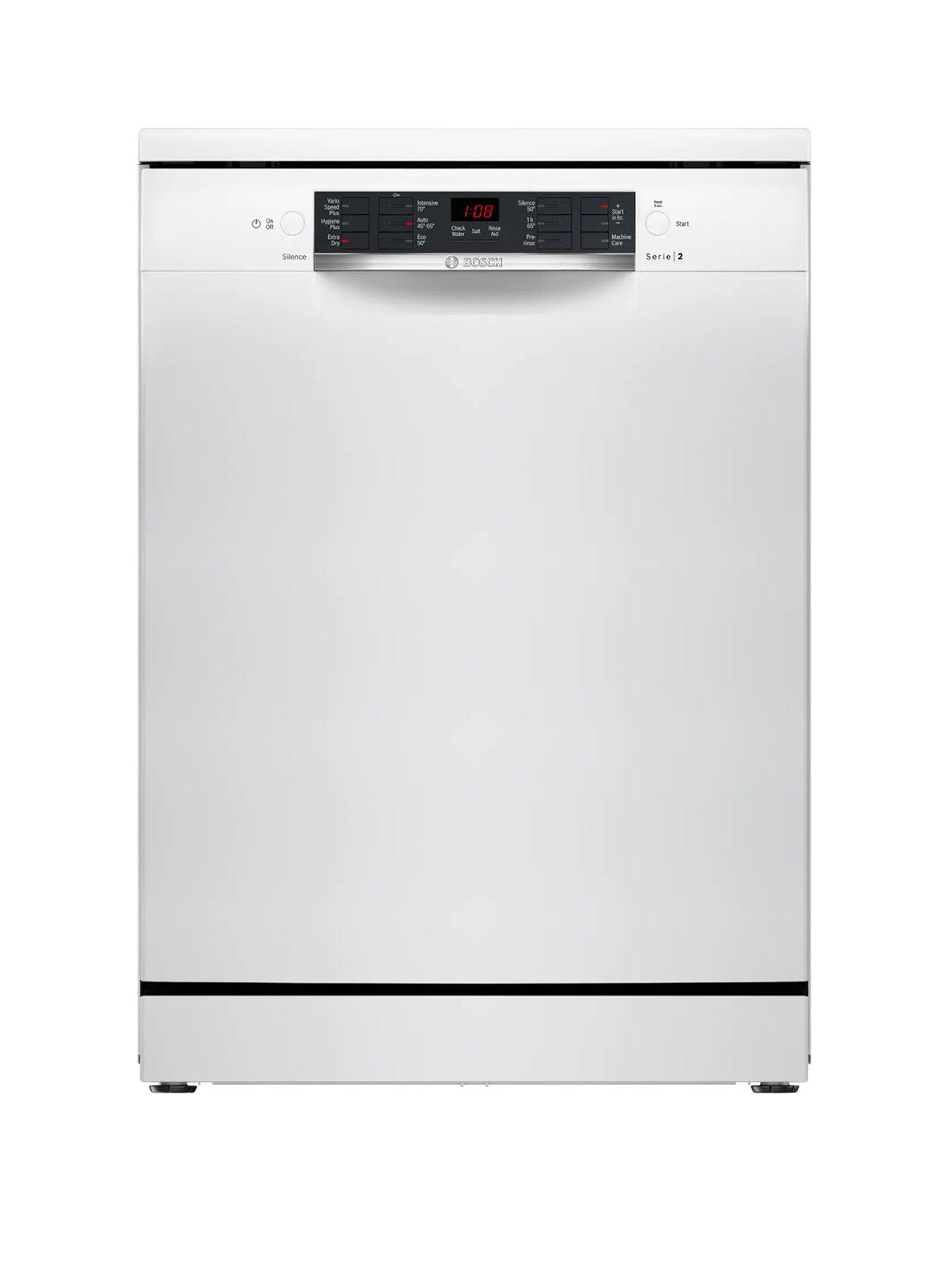 Bosch Series 2 SMS26AW08G Full Size, 12-Place Settings Dishwasher with Extra Dry - White - E Rated