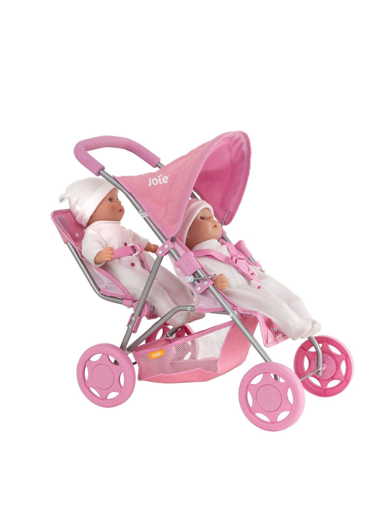 Joie Tandem Twin Dolls Pram littlewoods