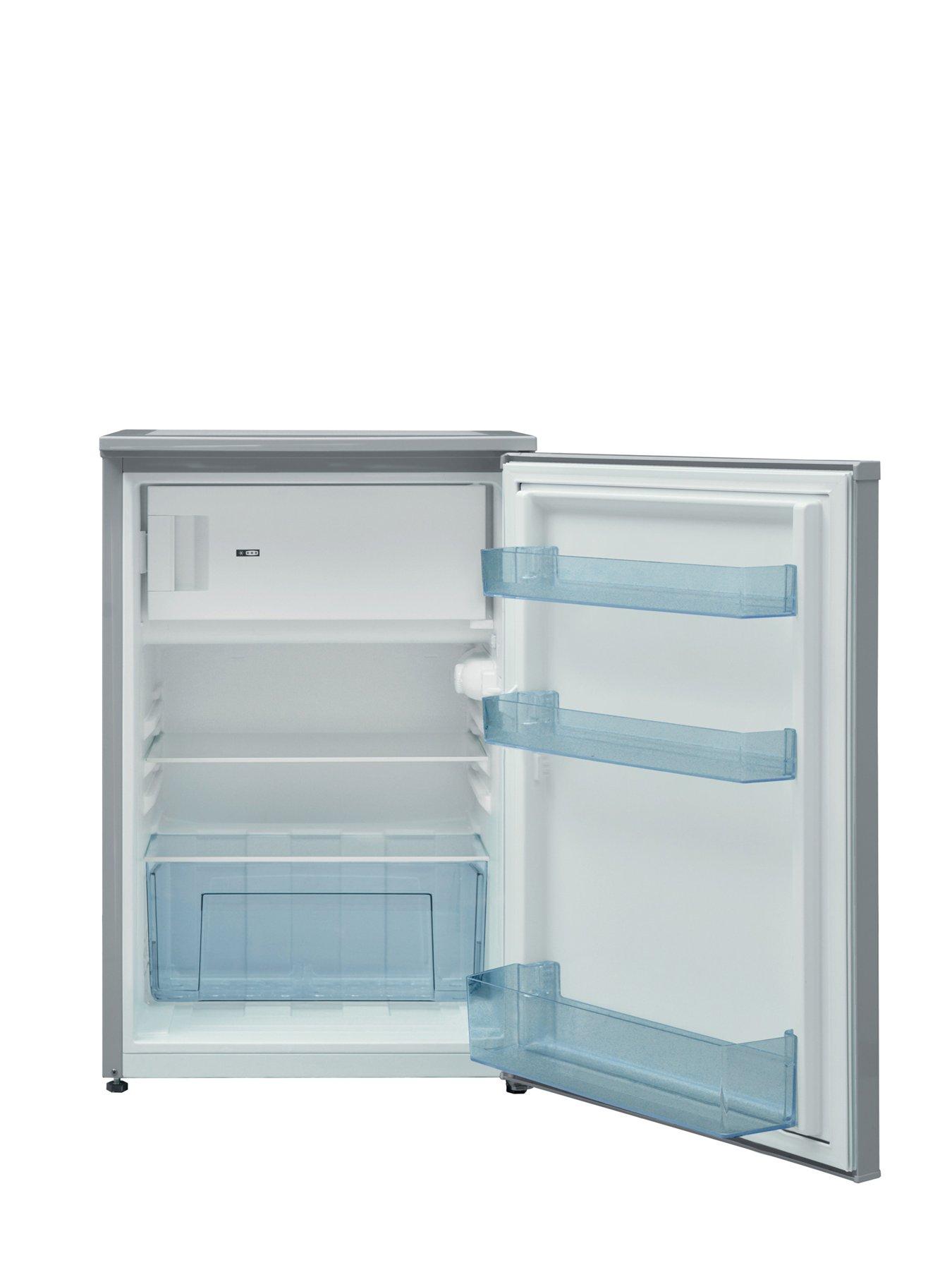stillFront image of indesit-i55vm1120s-low-frost-under-counter-fridgenbspwith-iceboxnbsp--silver