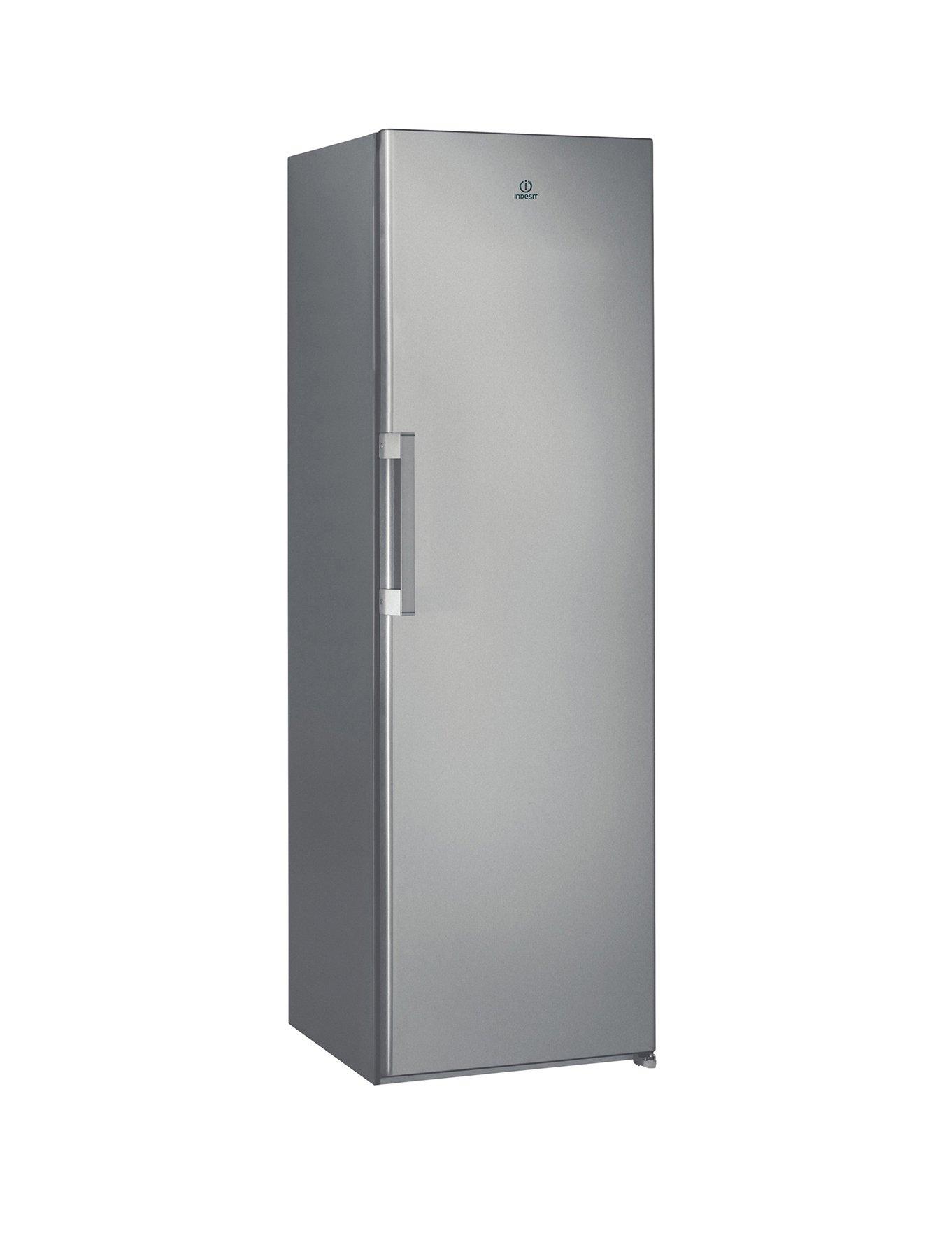 front image of indesit-low-frost-si62s-fridge-silver
