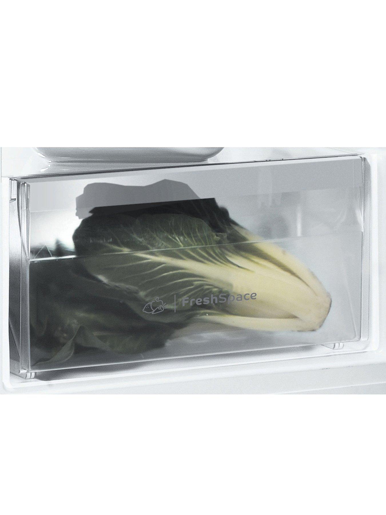  image of indesit-low-frost-si62s-fridge-silver