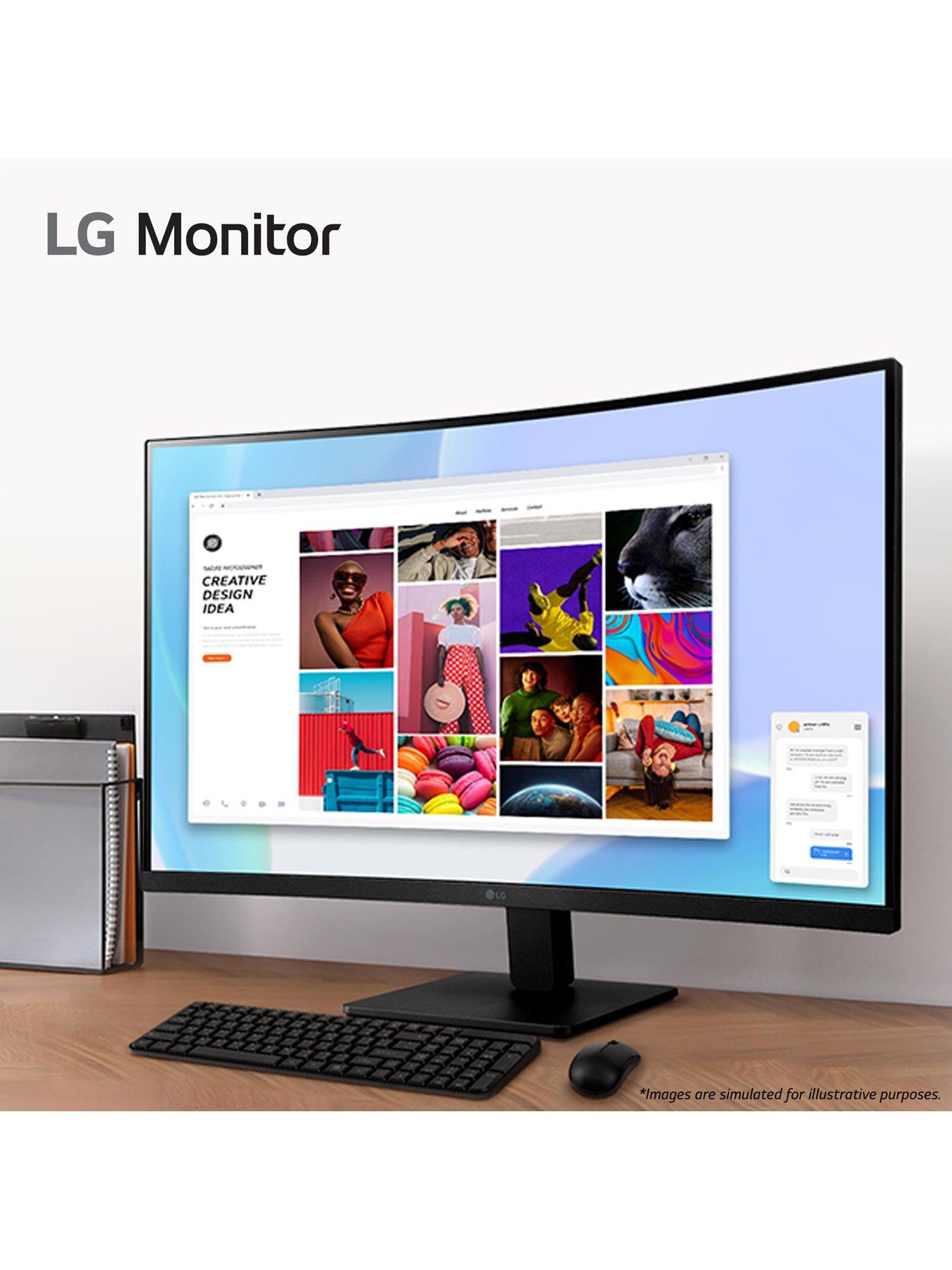  image of lg-32mr50c-baekq-32-inch-va-full-hd-100hz-tilt-adjustable-stand-curved-monitor