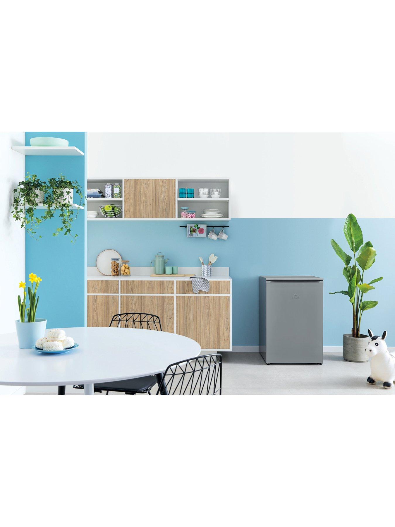 Indesit I55ZM1120S 54cm Wide Low Frost UnderCounter Freezer Silver