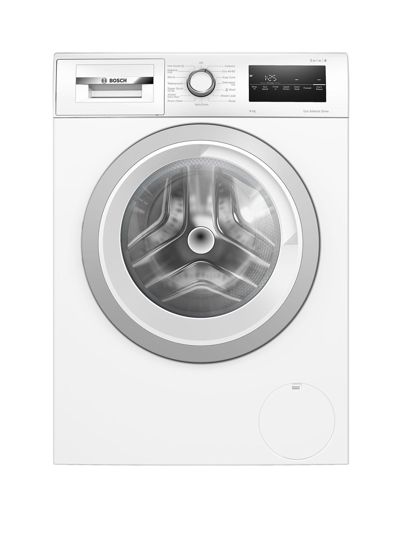 Bosch Series 4 WAN28258GB 8kg Load, 1400rpm Spin SpeedPerfect Washing Machine - White - A Rated