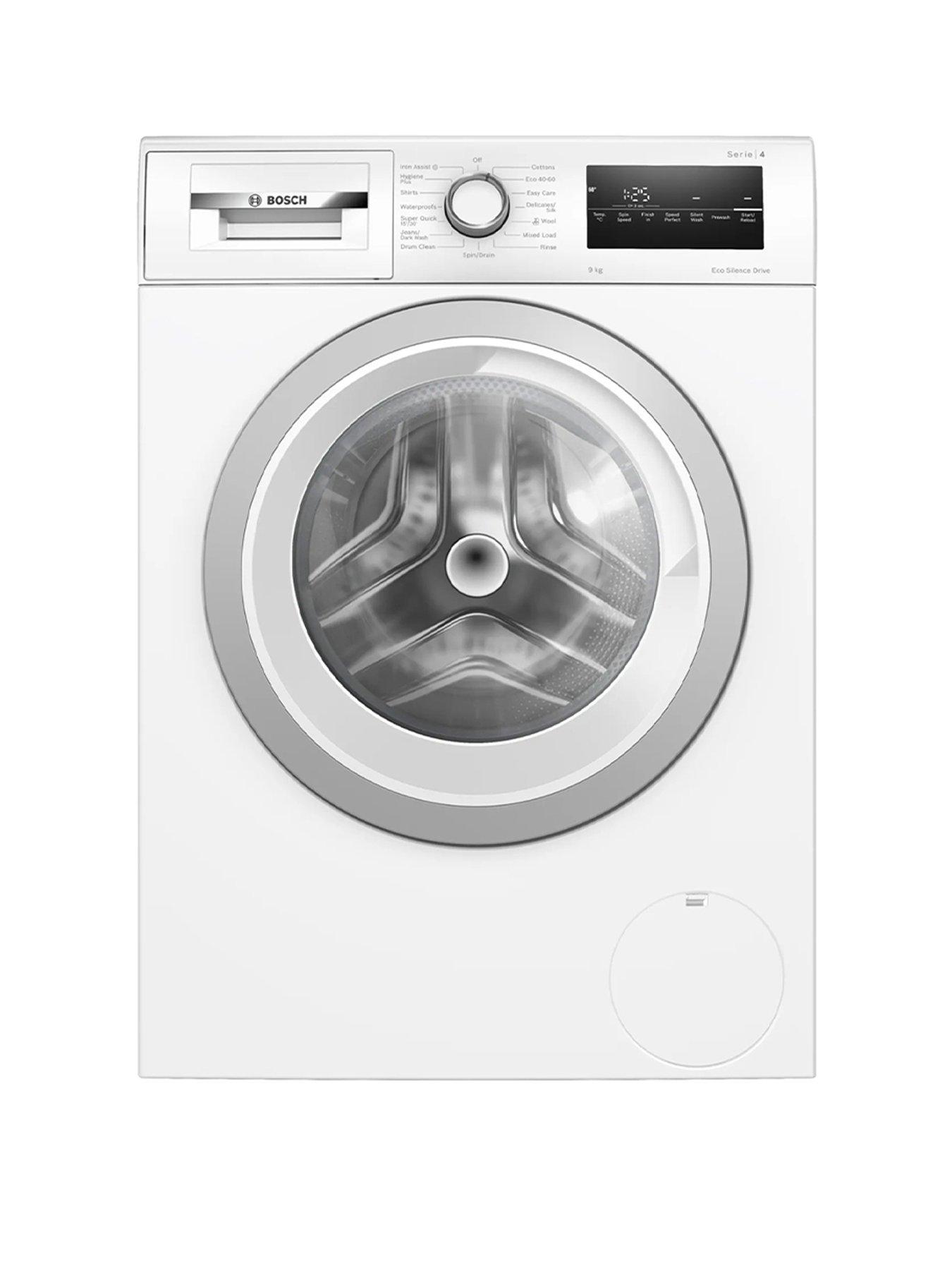  image of bosch-series-4-wan28259gb-9kg-load-1400rpm-spin-speedperfect-washing-machine-white-a-rated