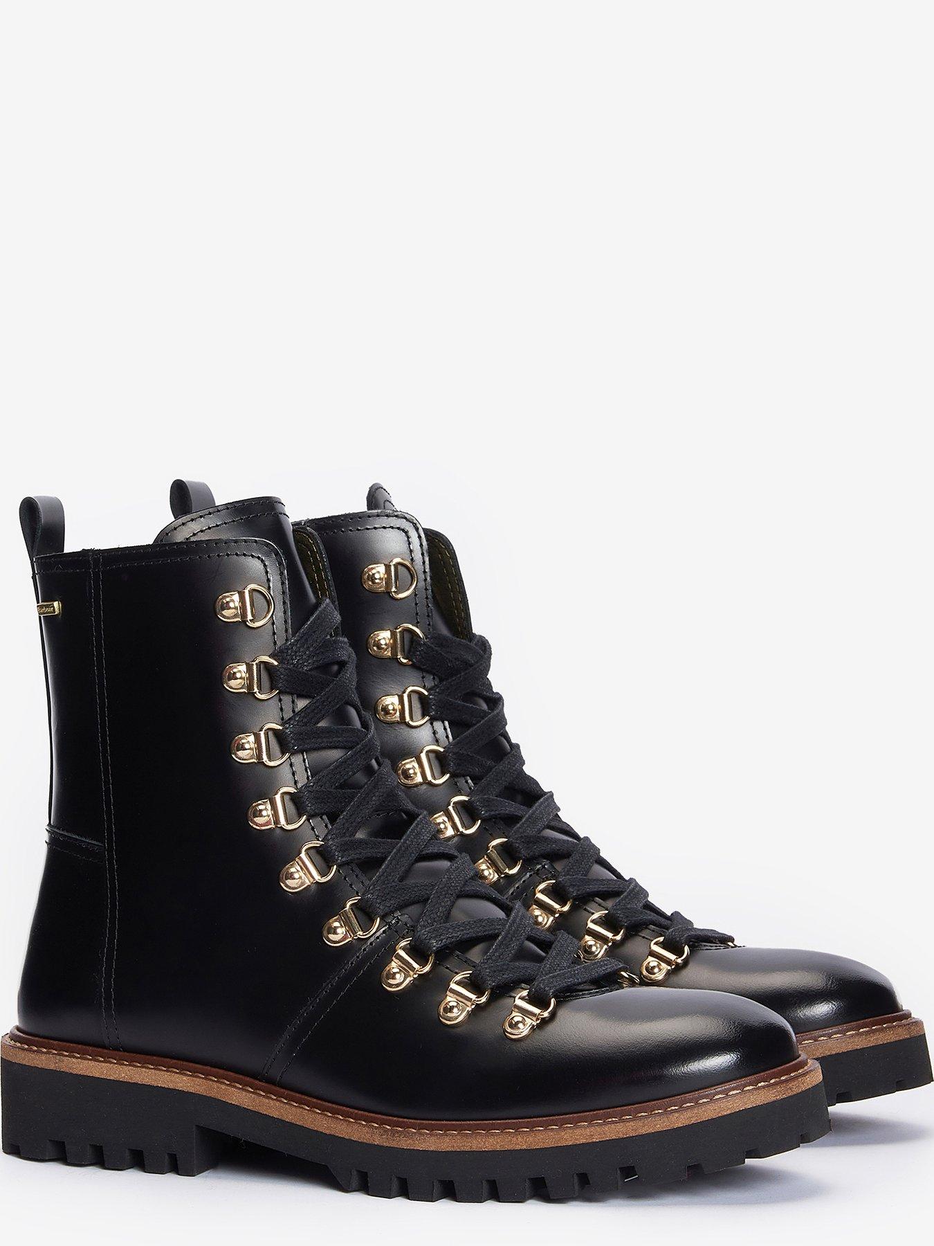  image of barbour-blake-hiker-boots-black