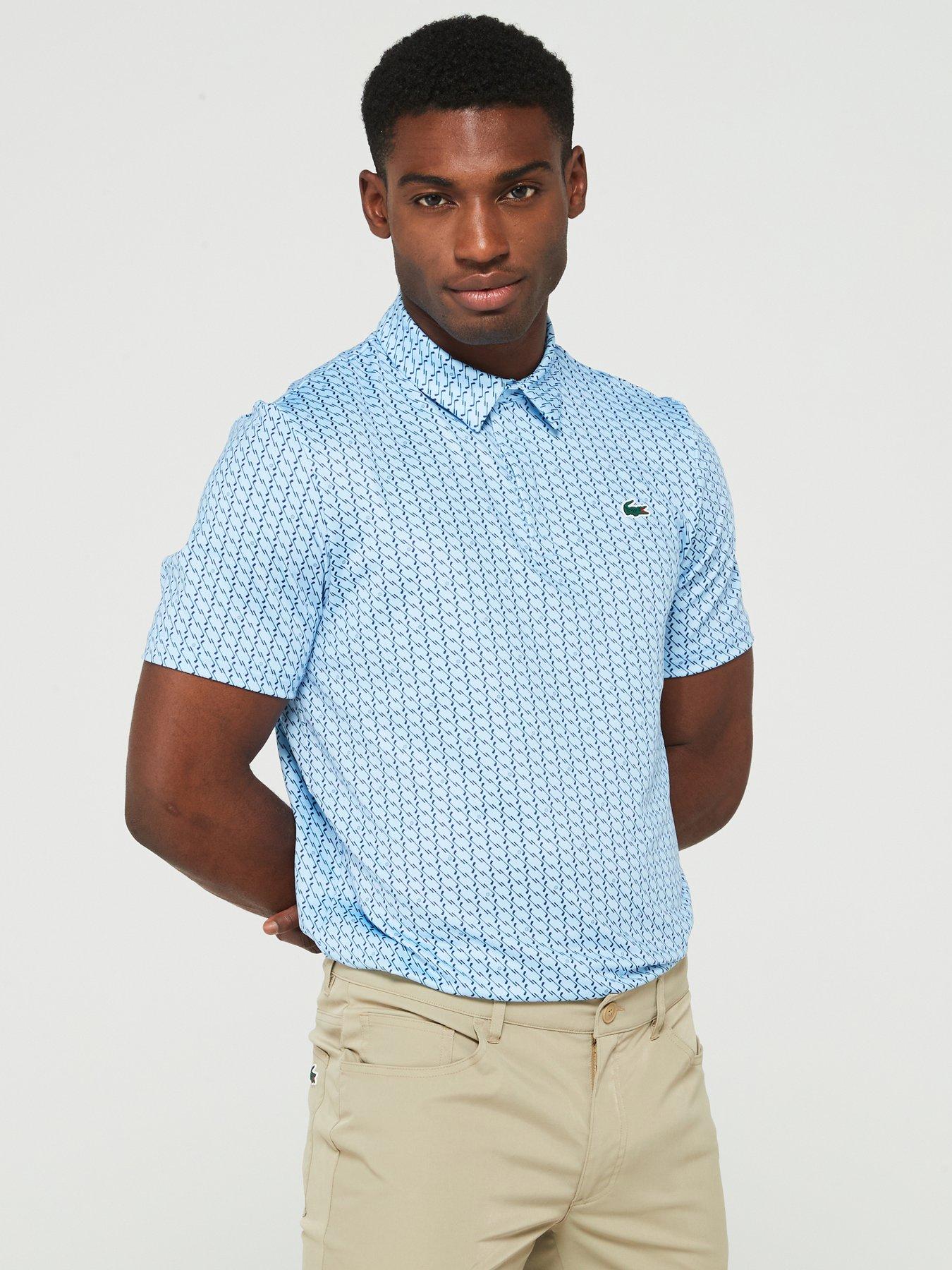 Lacoste Regular Fit Golf Polo Shirt - Light Blue